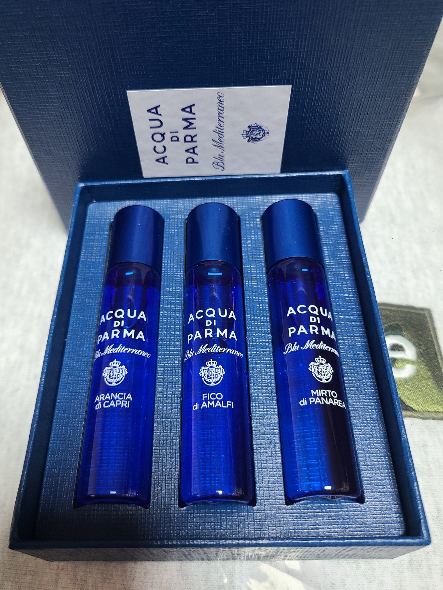 Acqua Di Parma Mirto di Panarea Eau De Toilette 150ml, Acqua Di Parma Fico di Amalfi Eau De Toilette 75ml 착용 스타일 - 2