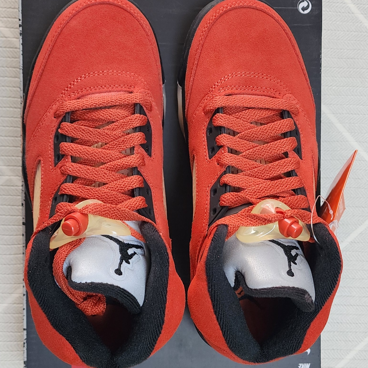 (W) Jordan 5 Retro Dunk on Mars 착용 스타일 - 2