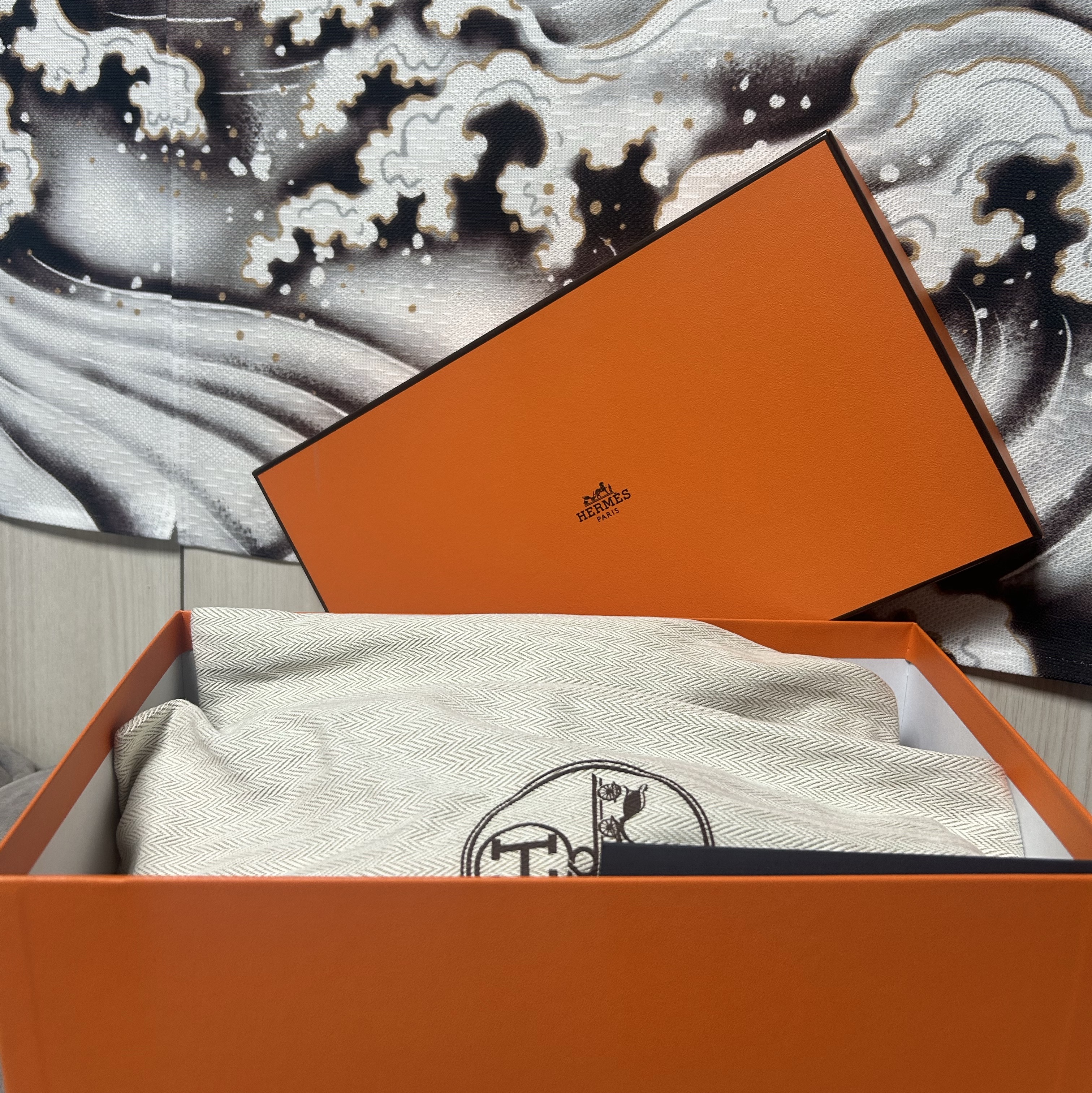 (W) Hermes Egerie Sandal Bleu Outremer 착용 스타일