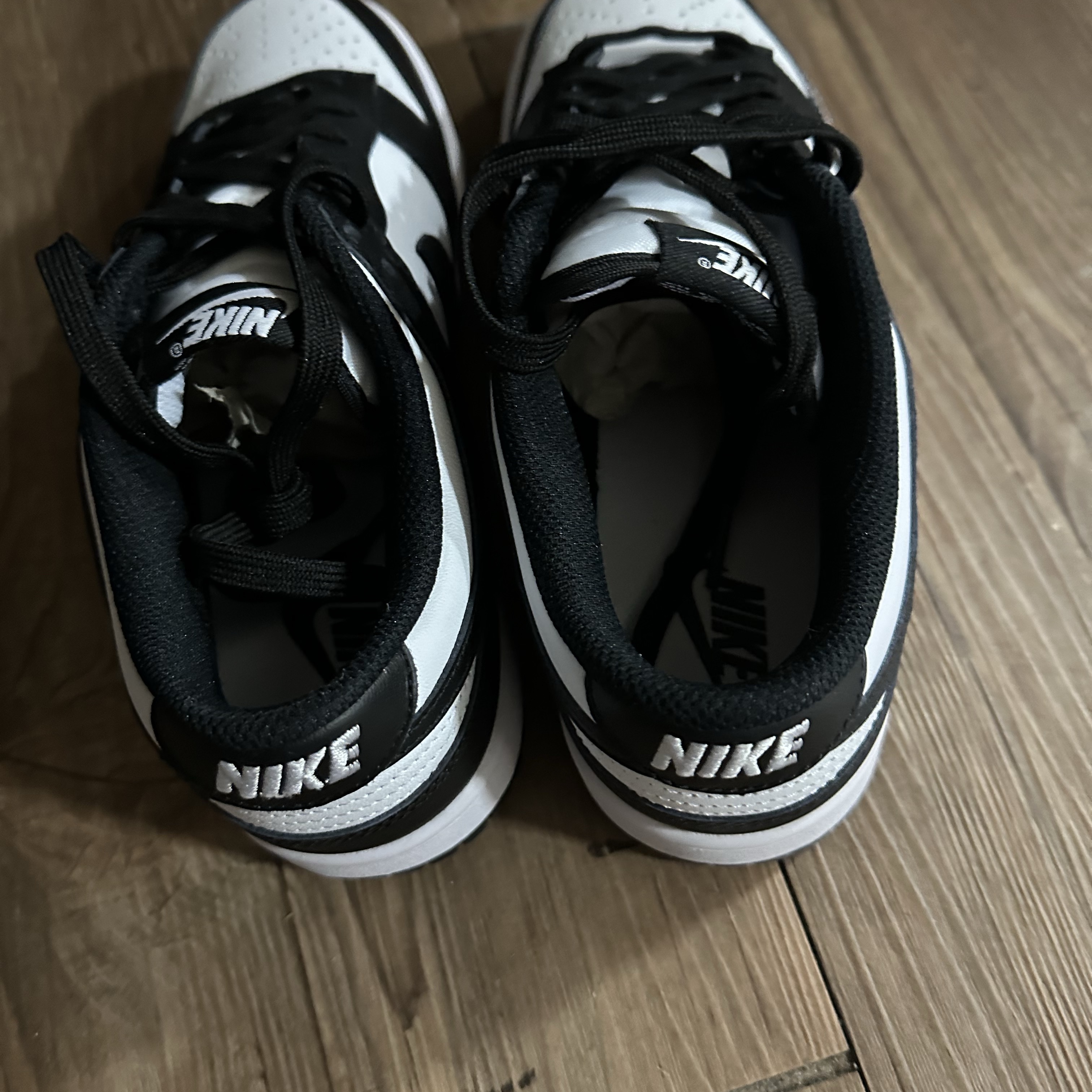 (W) Nike Dunk Low Black 착용 스타일 - 8