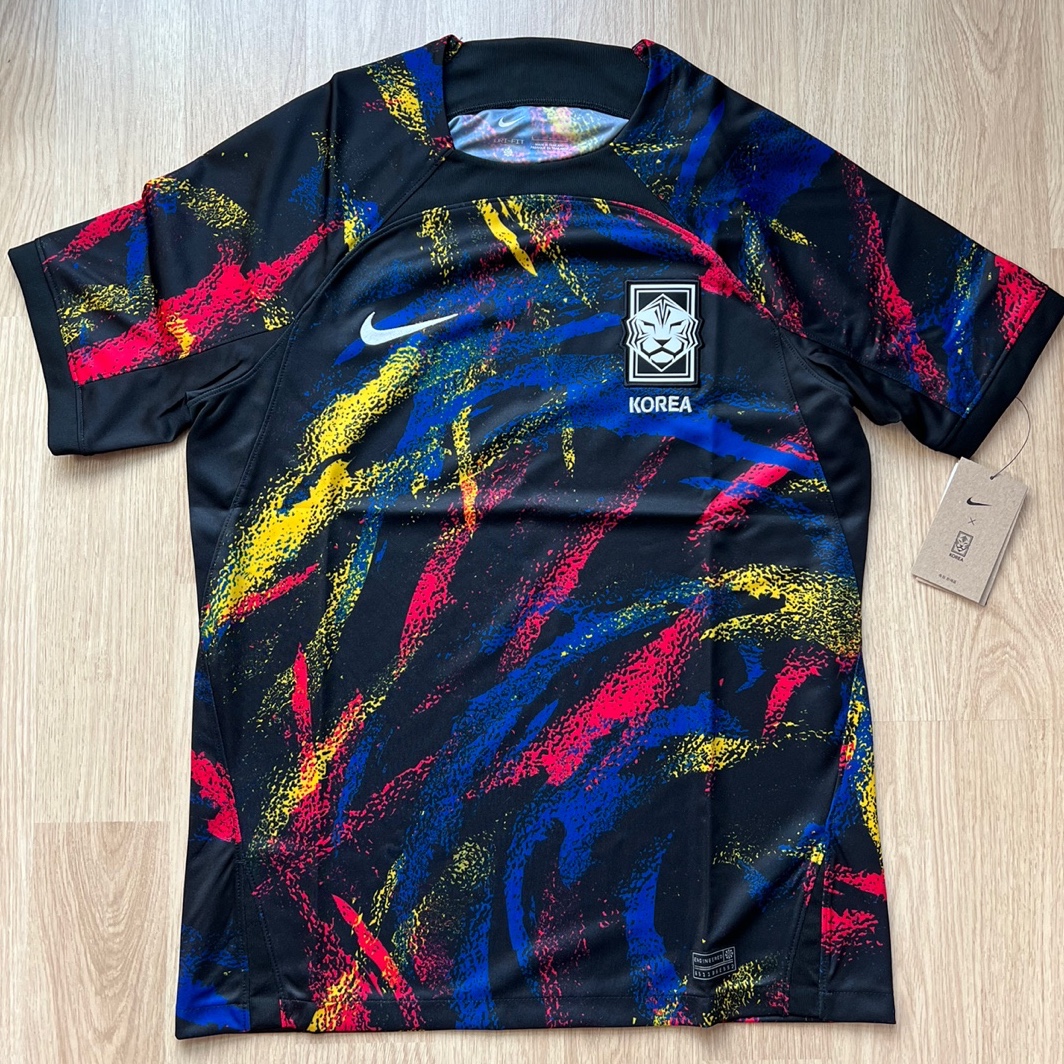 Nike Korea Dri-Fit Stadium Away SS Jersey Black - Asia (Non Marking Ver.) 착용 스타일