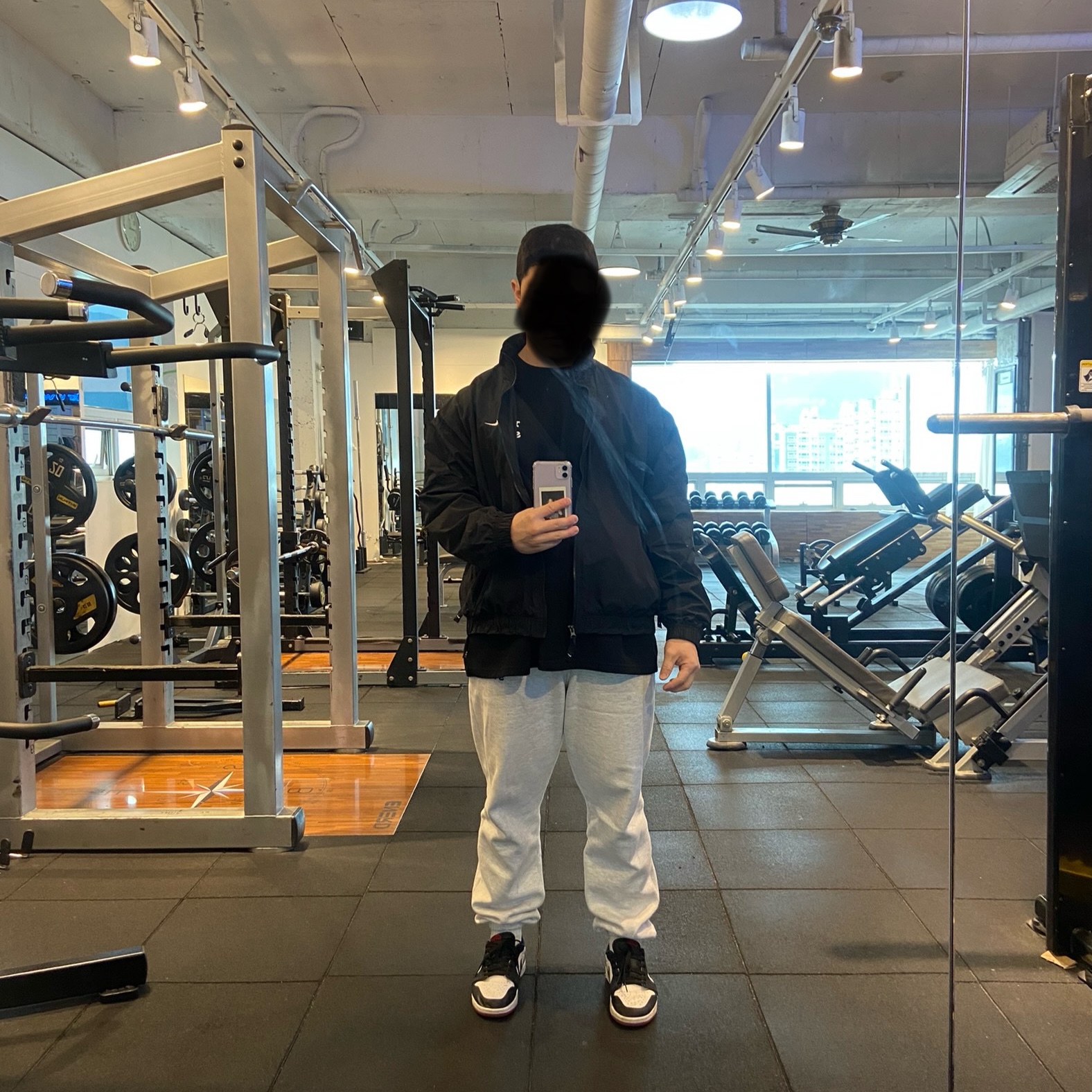 Nike NRG Solo Swoosh Woven Track Jacket Black - Asia, IAB Studio Long Sleeve Black - 23FW 착용 스타일