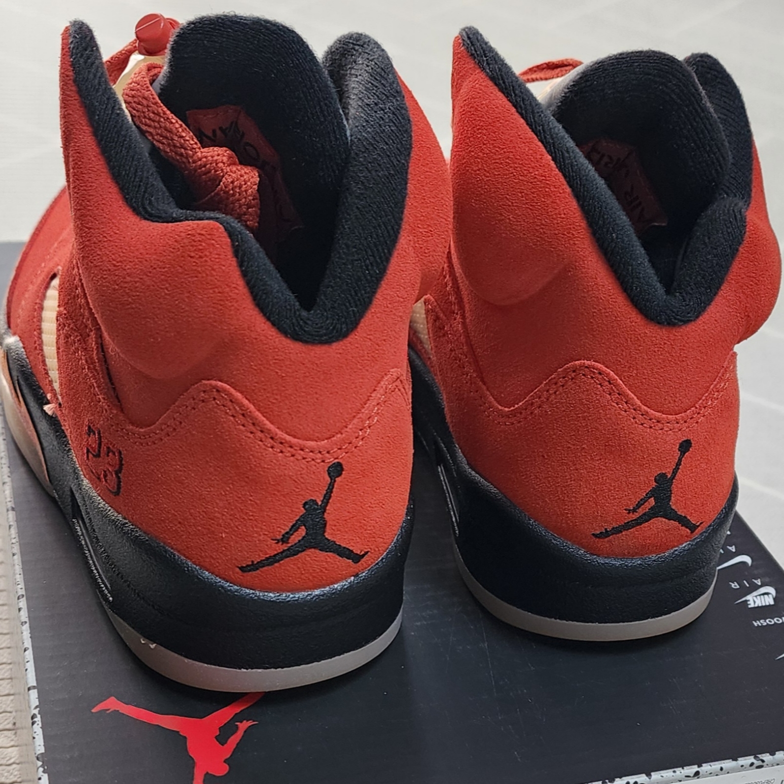 (W) Jordan 5 Retro Dunk on Mars 착용 스타일 - 3