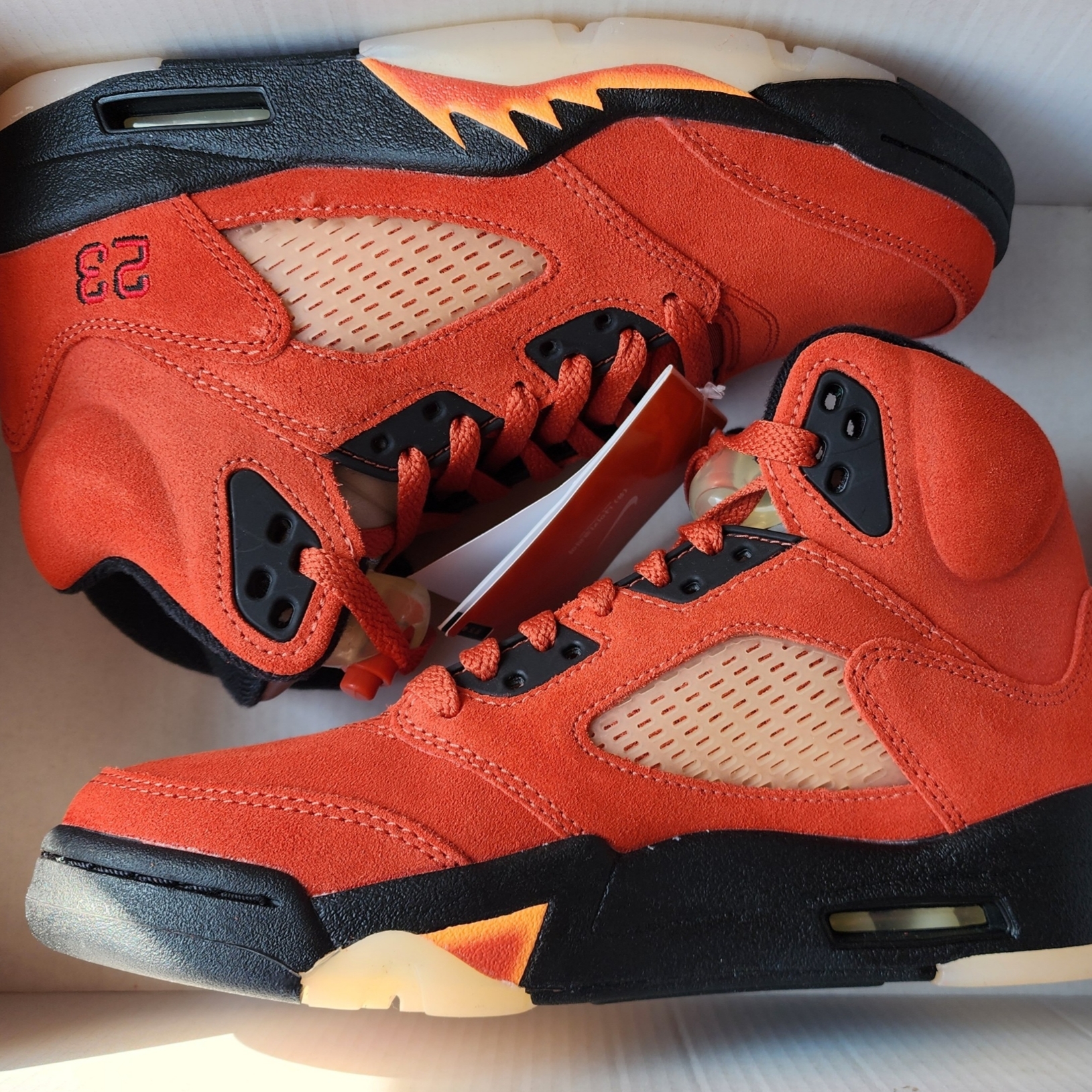 (W) Jordan 5 Retro Dunk on Mars 착용 스타일 - 5