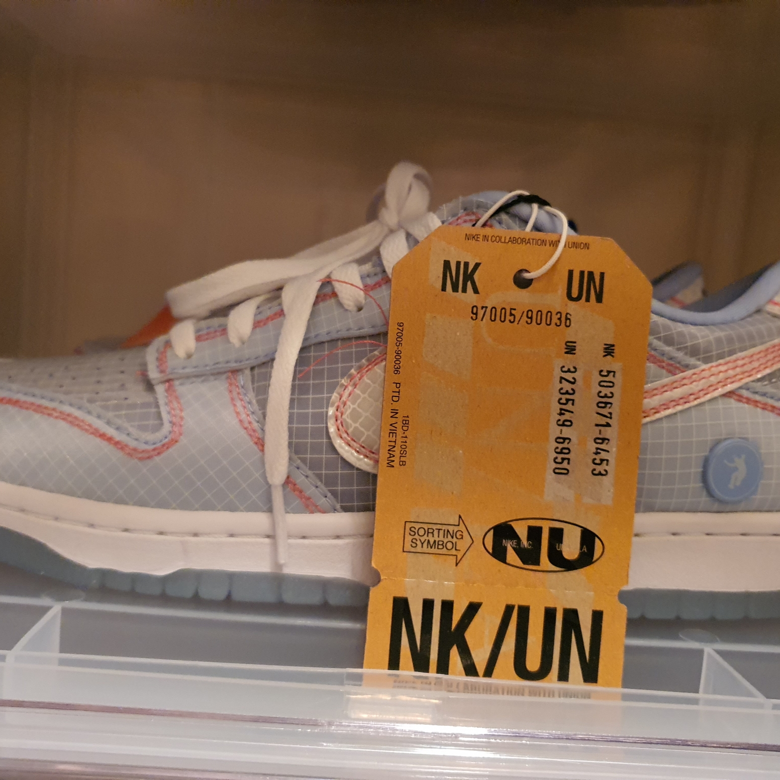 Nike x Union Dunk Low Passport Pack Argon 착용 스타일