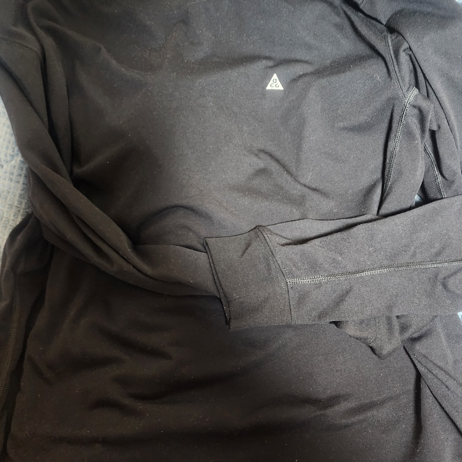 Nike ACG Dri-Fit ADV Goat Rocks Long Sleeve T-Shirt Black - Asia 착용 스타일 - 2