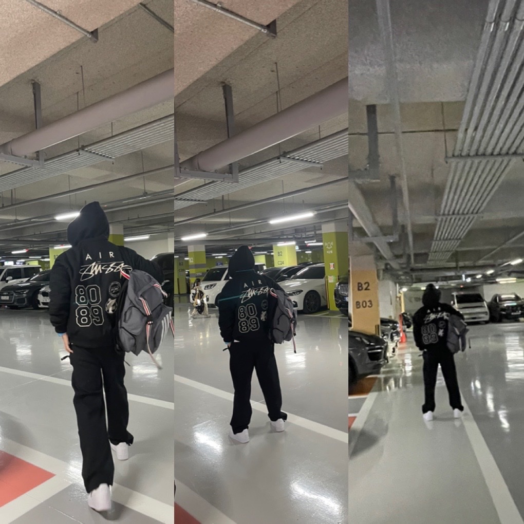 Nike x Stussy Reversible Jacket Black (FJ9153-010), Nike NRG Solo Swoosh Full Zip Hoodie Black - Asia 착용 스타일