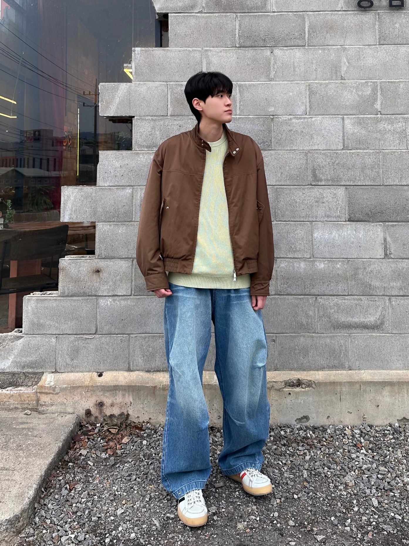 Adidas x Song for the Mute Campus 80s Bliss Core Black 착용 스타일 - 1