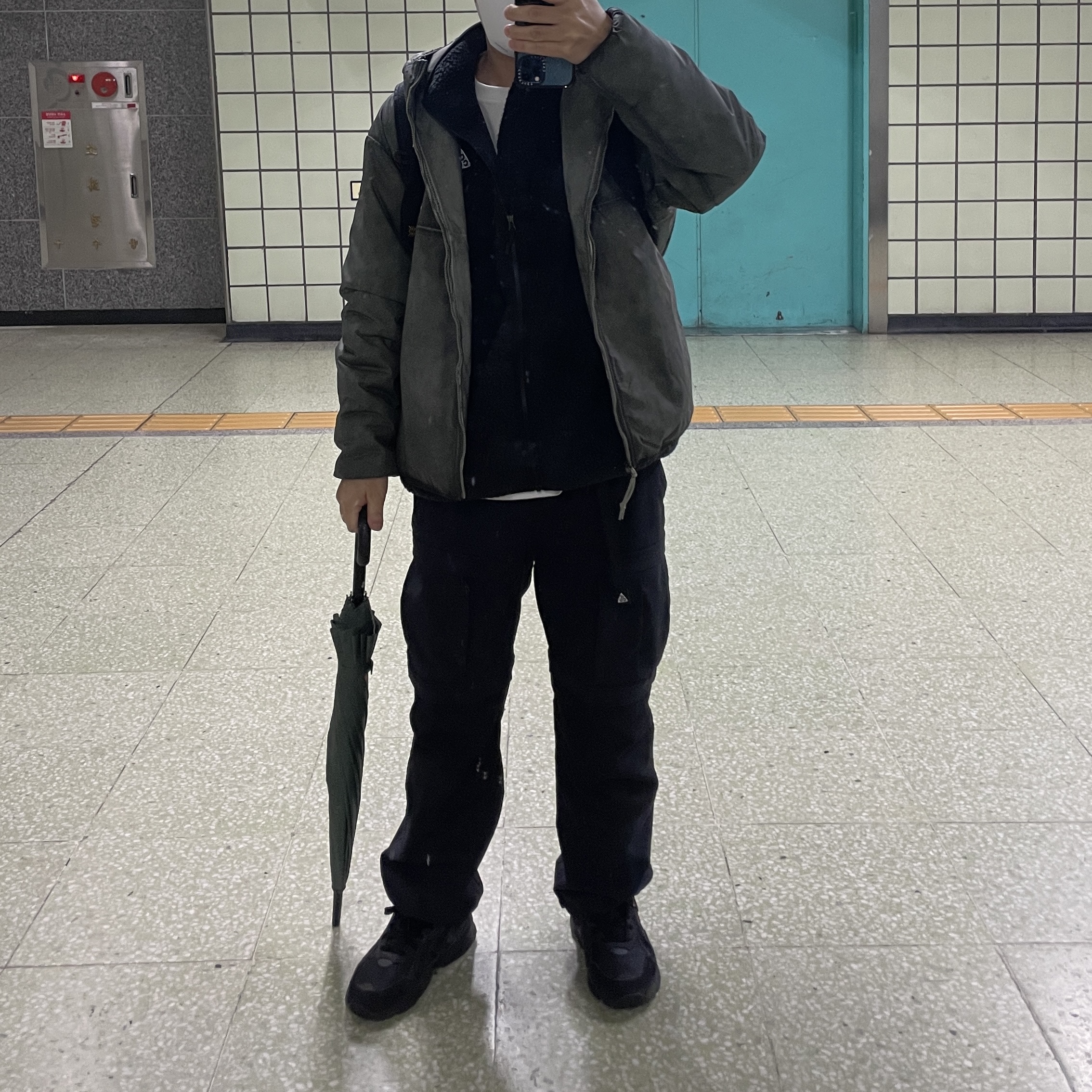 (W) Nike NRG ACG Therma-FIT ADV Rope De Dope Jacket Light Army - US/EU 착용 스타일 - 1
