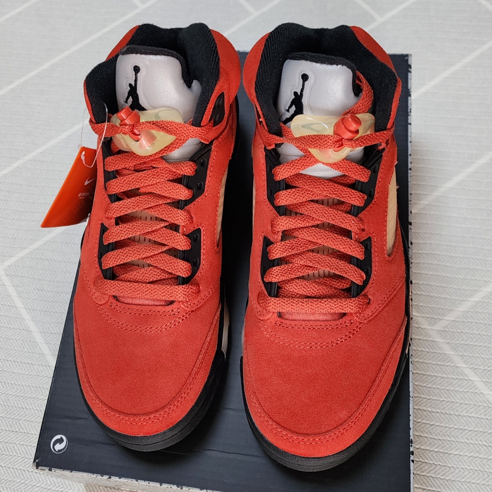 (W) Jordan 5 Retro Dunk on Mars 착용 스타일 - 4
