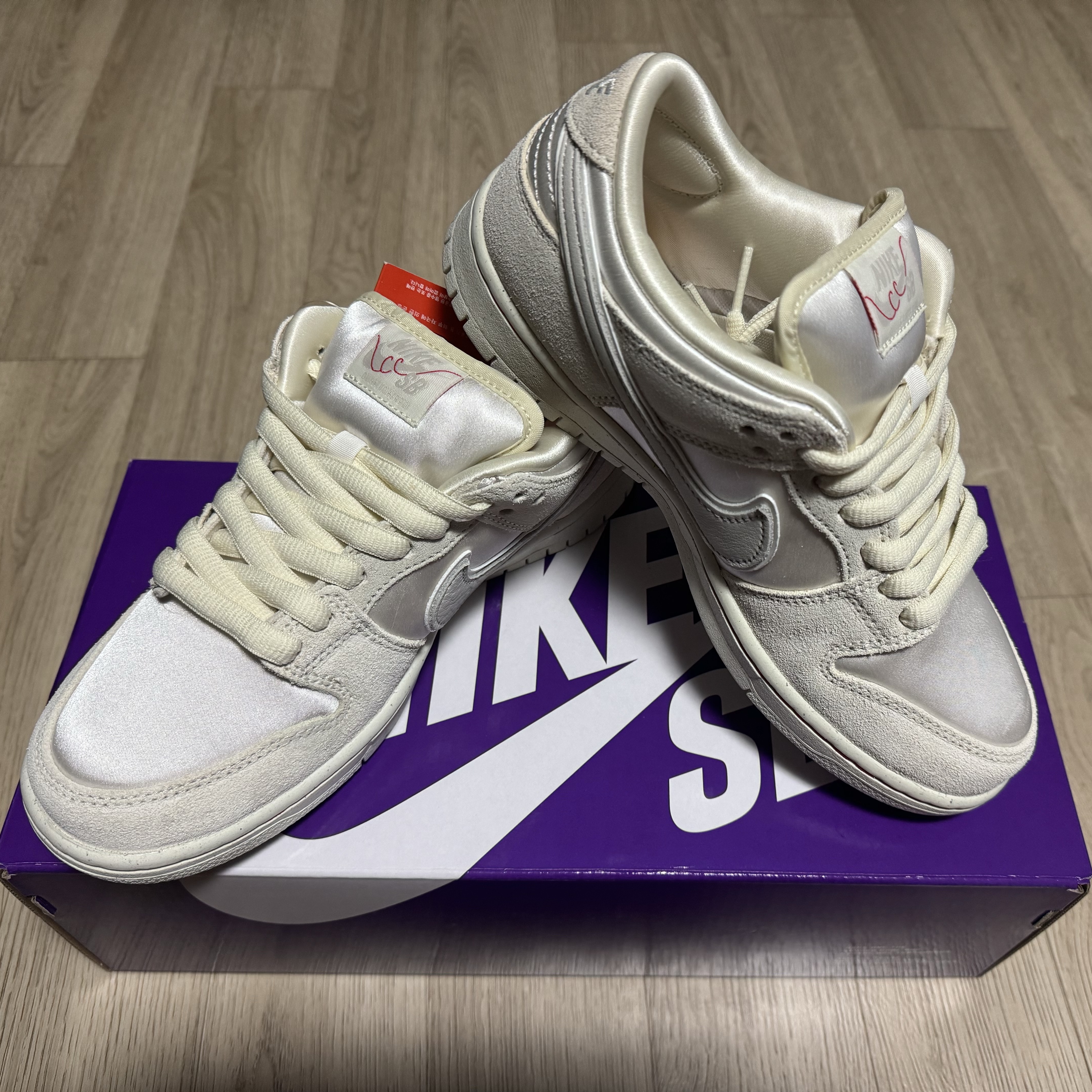 Nike SB Dunk Low PRM Coconut Milk 착용 스타일 - 1