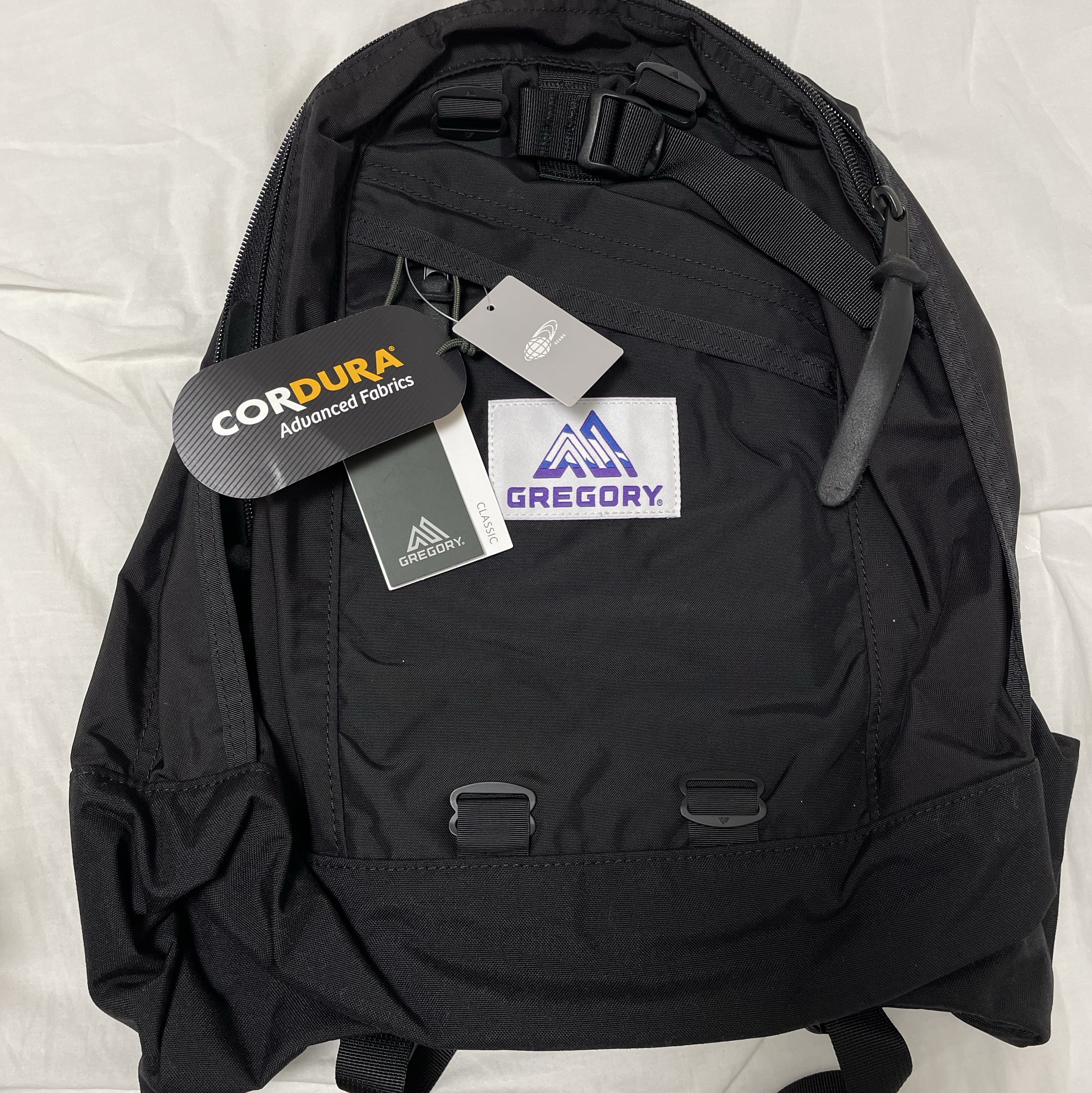 Gregory x Beams Boy Nice Day New Backpack Black 착용 스타일
