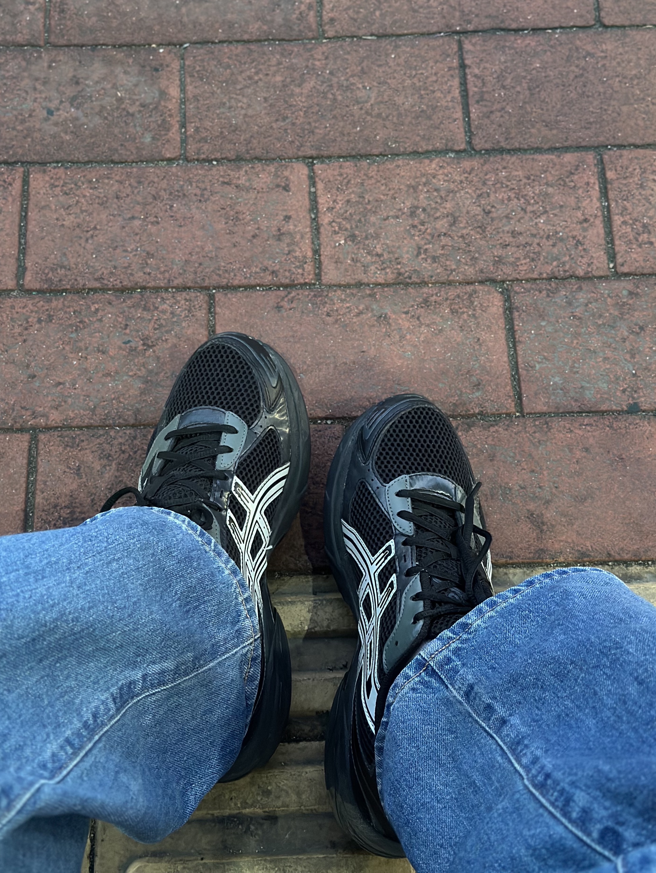 Asics Gel-1130 Black Glacier Grey - Folder Exclusive 착용 스타일 - 2