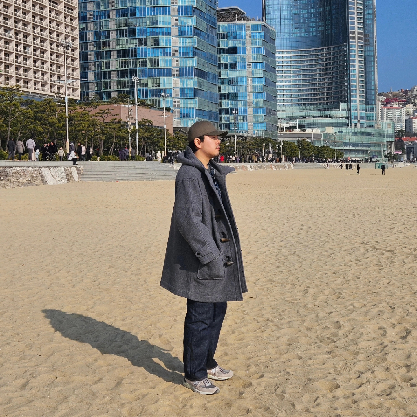 New Balance 991 Made in UK Grey, Levi's LVC 1953 TYPE II Jacket Rigid Indigo 착용 스타일 - 3