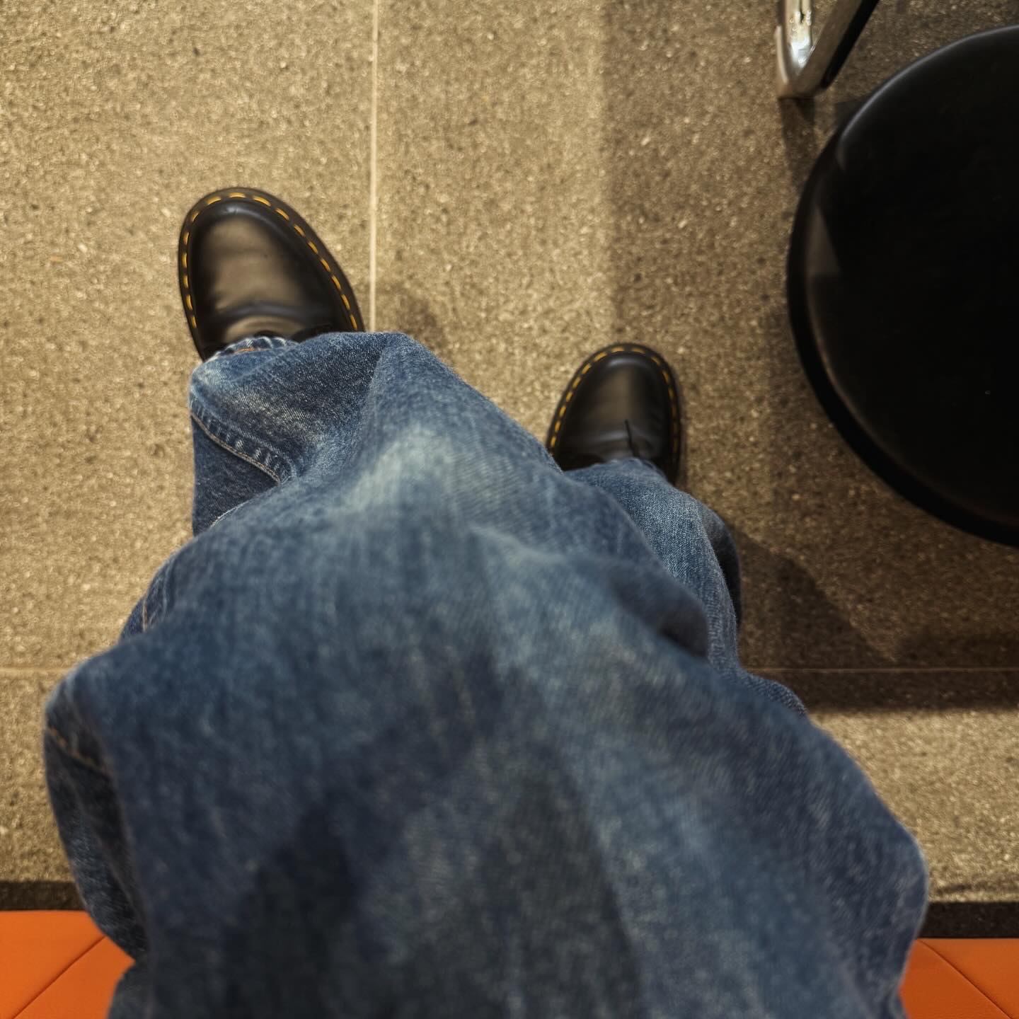 Dr. Martens 1461 Bex Black 착용 스타일