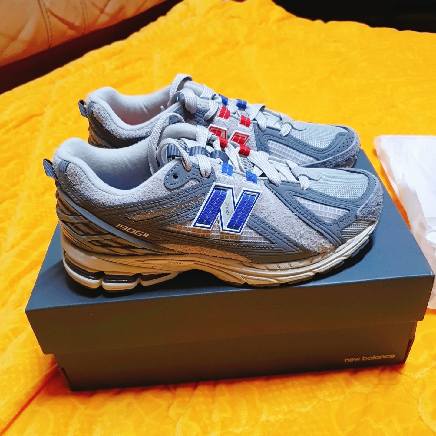 New Balance 1906R Green Brown - Size? Exclusive 착용 스타일 - 3