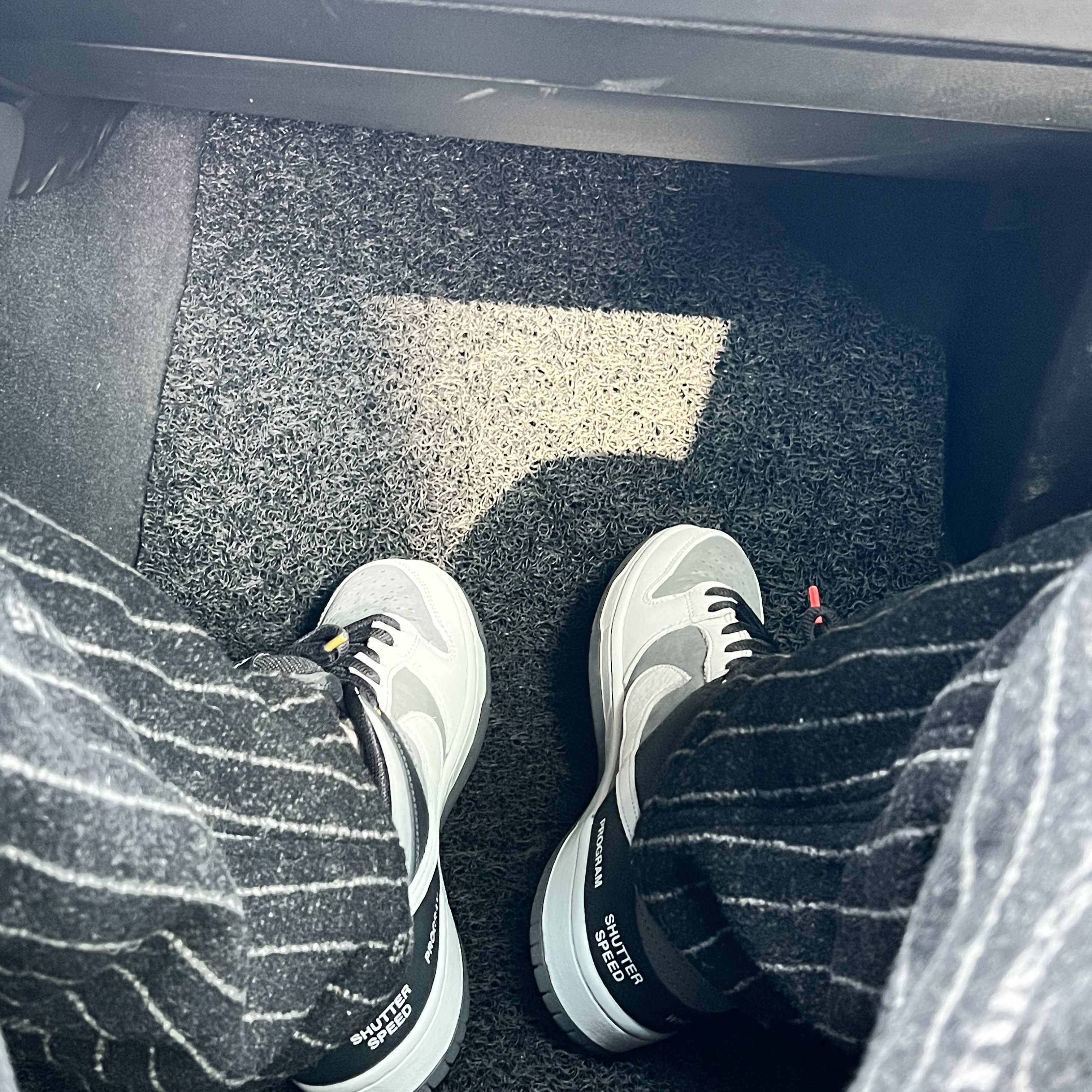 Nike SB Dunk Low Pro Camcorder, Nike x Stussy NRG Striped Wool Pants Black (DR4412-010) 착용 스타일
