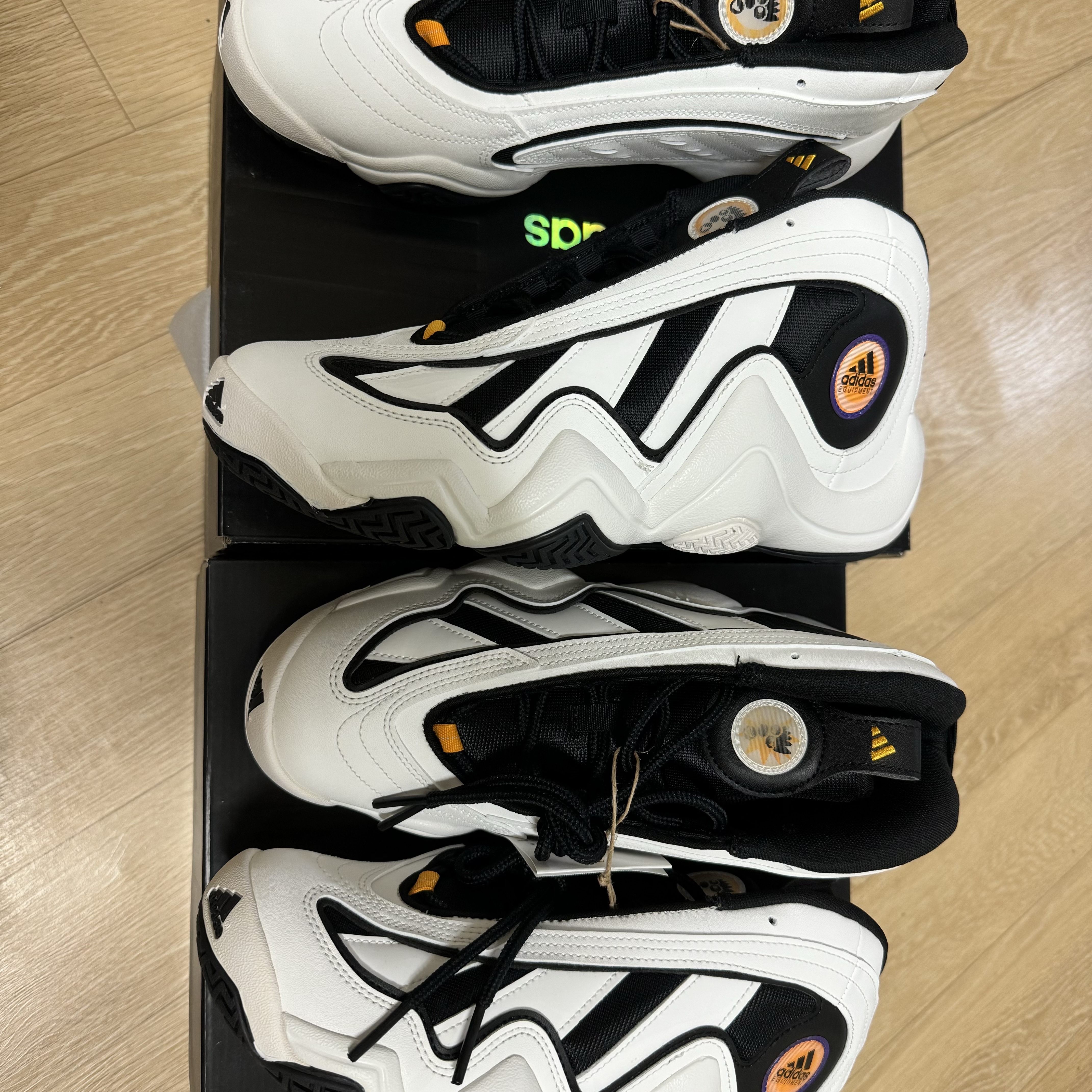 Adidas Crazy 97 White 착용 스타일