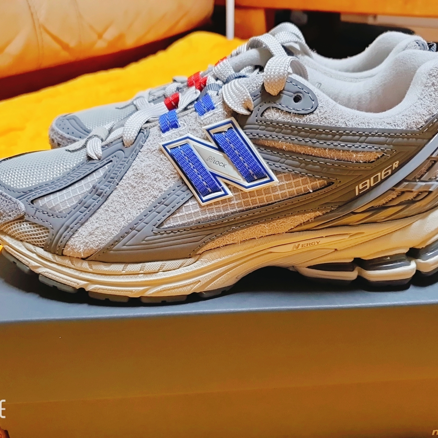 New Balance 1906R Green Brown - Size? Exclusive 착용 스타일 - 6