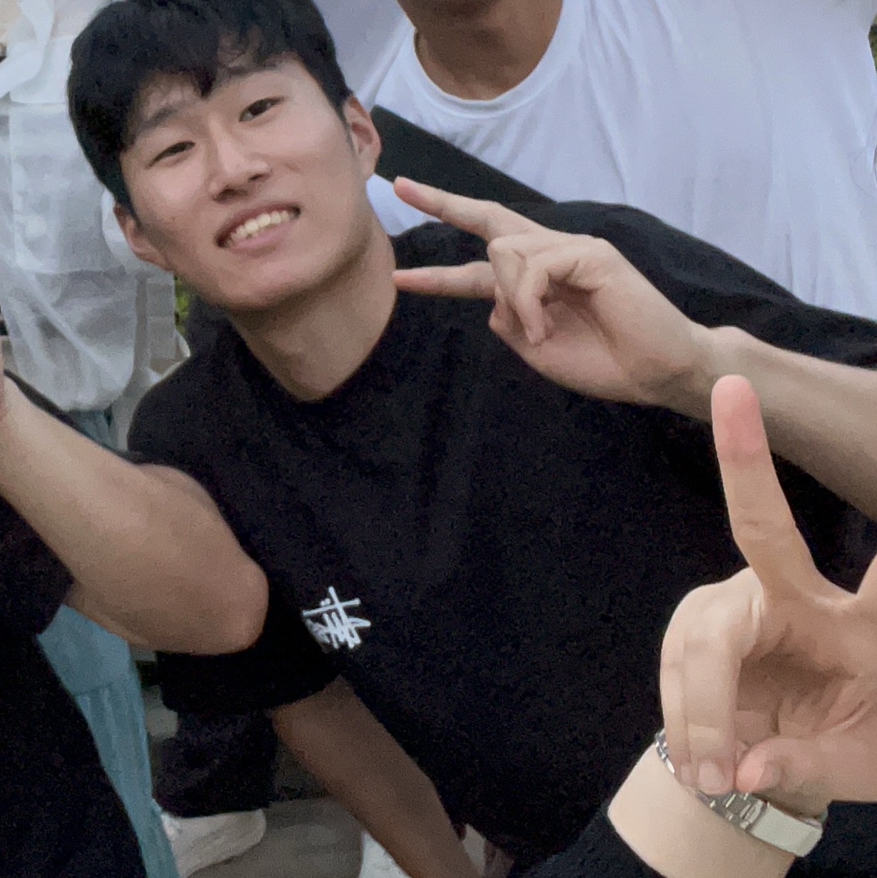 Stussy Basic Stussy T-Shirt Black 2023 착용 스타일