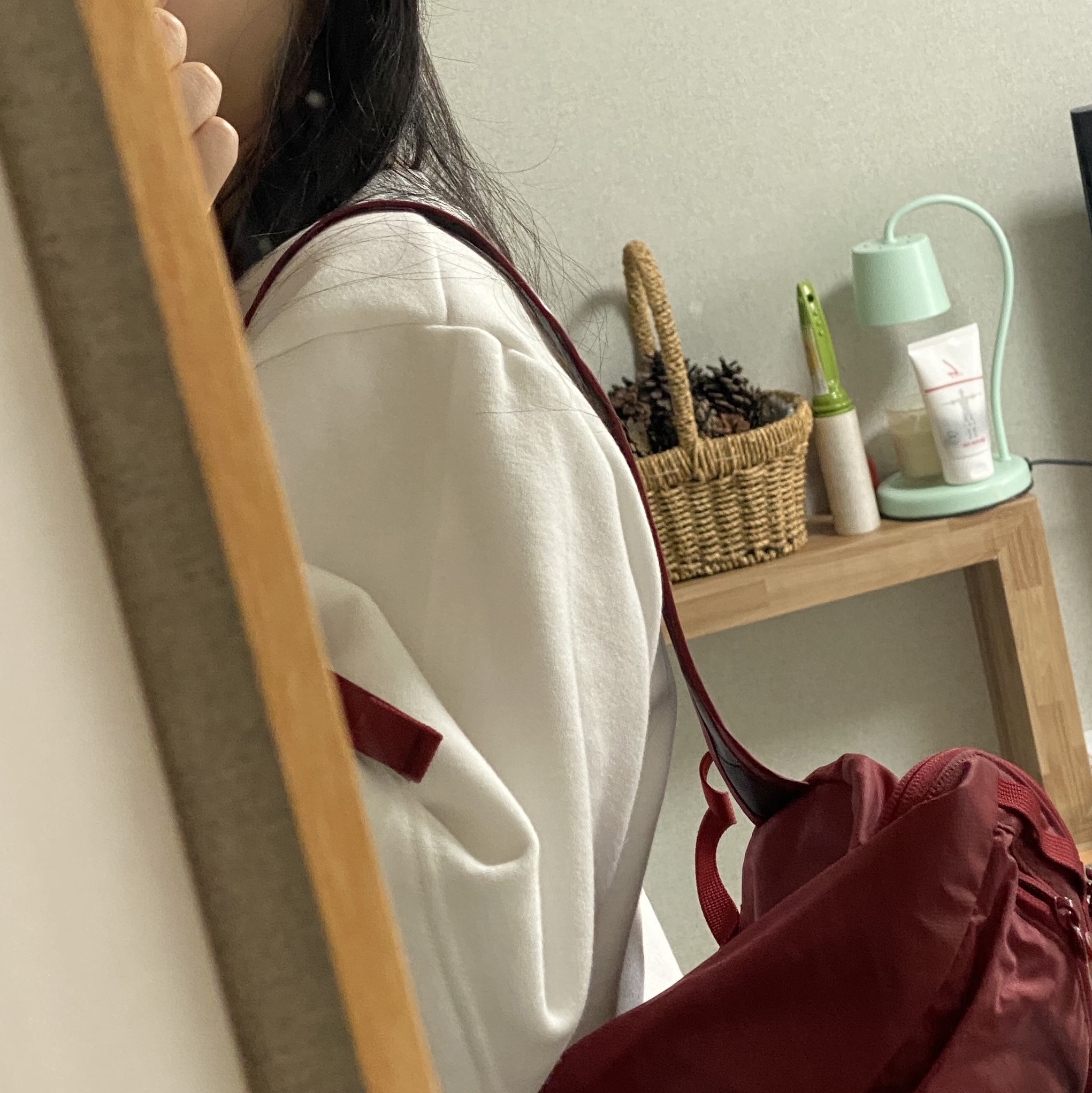 Arc'teryx Heliad 15 Backpack Bordeaux 착용 스타일