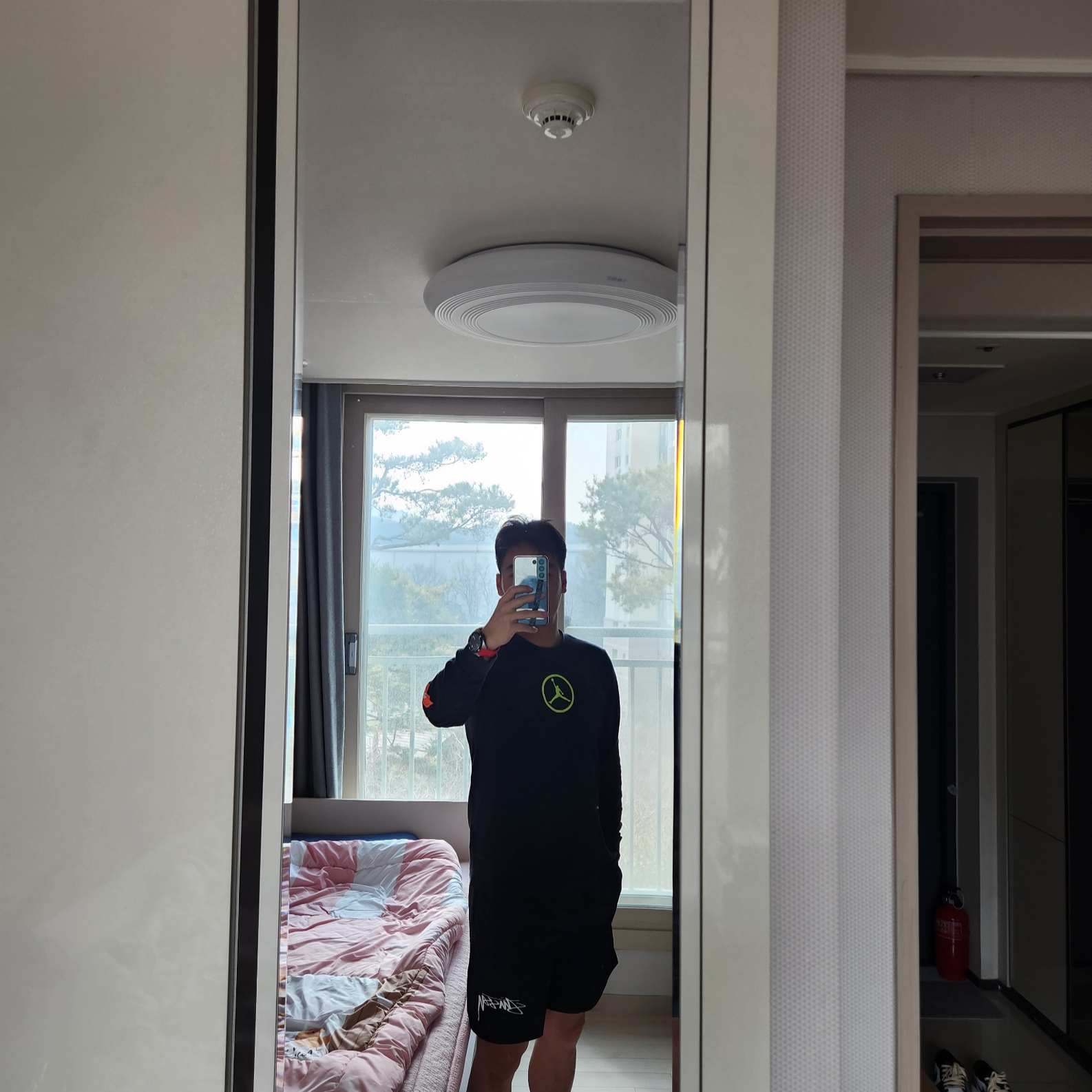 Nike x Stussy Shorts Black (FJ9167-010) 착용 스타일