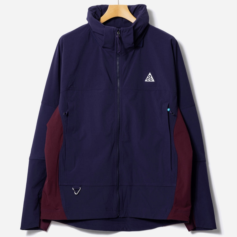 Nike ACG Sun Farer Jacket Purple Ink - Asia, Nike ACG Sun Farer Jacket Faded Spruce - Asia 착용 스타일