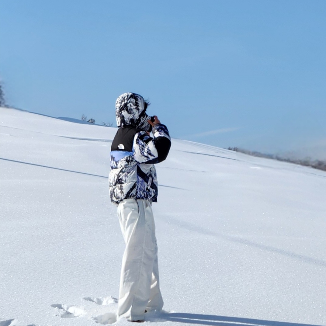 Supreme x The North Face Mountain Baltoro Jacket Blue White - 17FW 착용 스타일 - 3