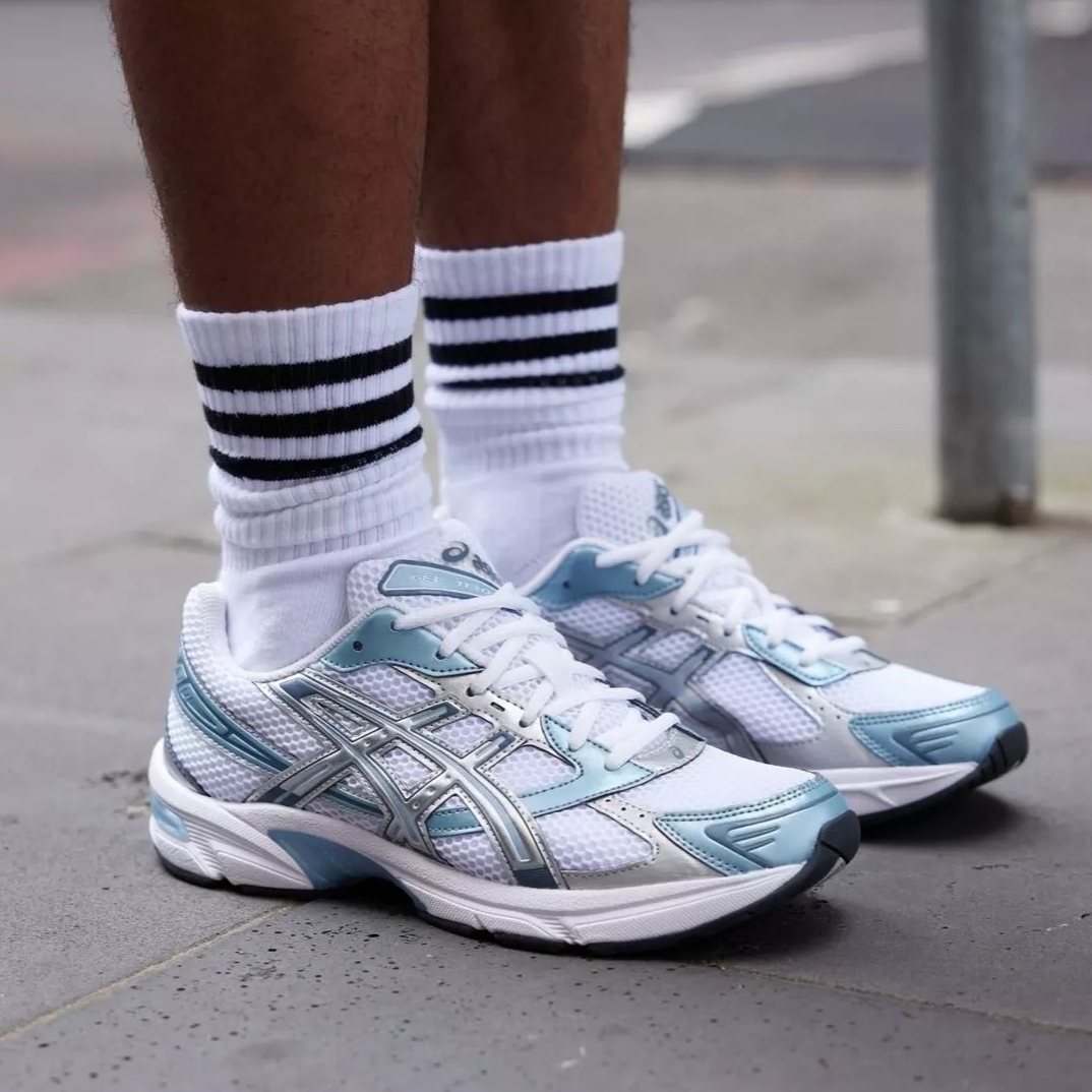 Asics Gel-1130 White Shark Skin 착용 스타일 - 4