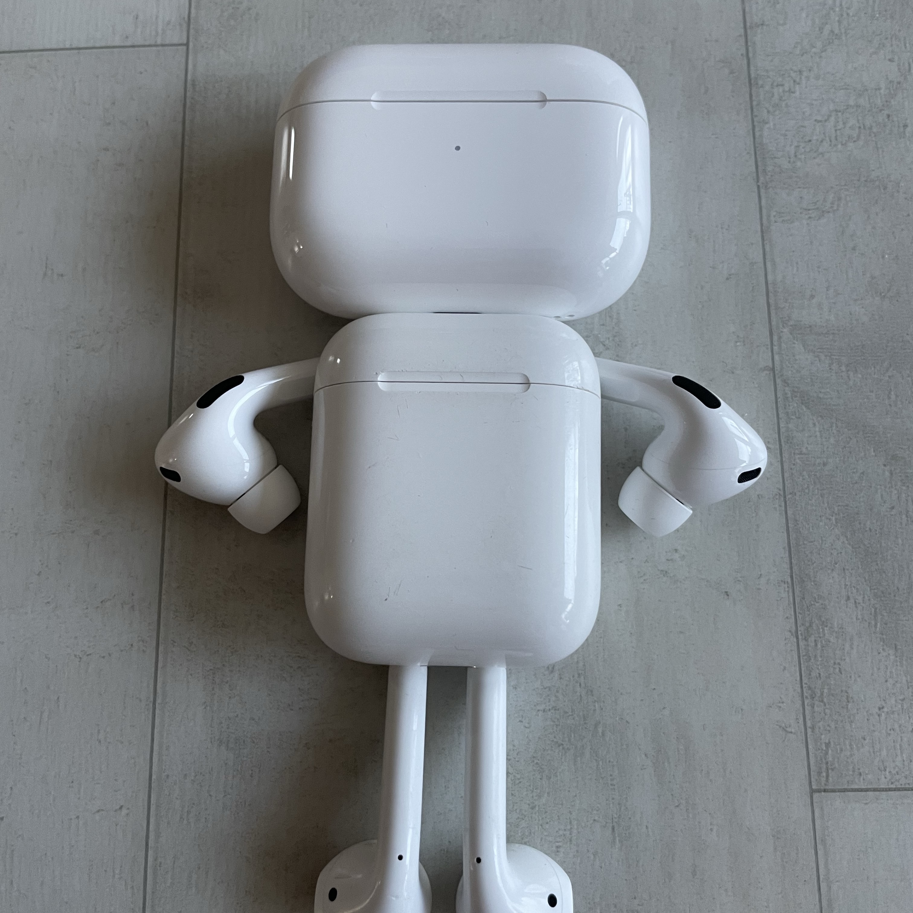 Apple Airpods Pro 2nd Gen with MagSafe Charging Case USB C (Korean Ver.), Apple AirPods 2nd Gen (Korean Ver.) 착용 스타일 - 1