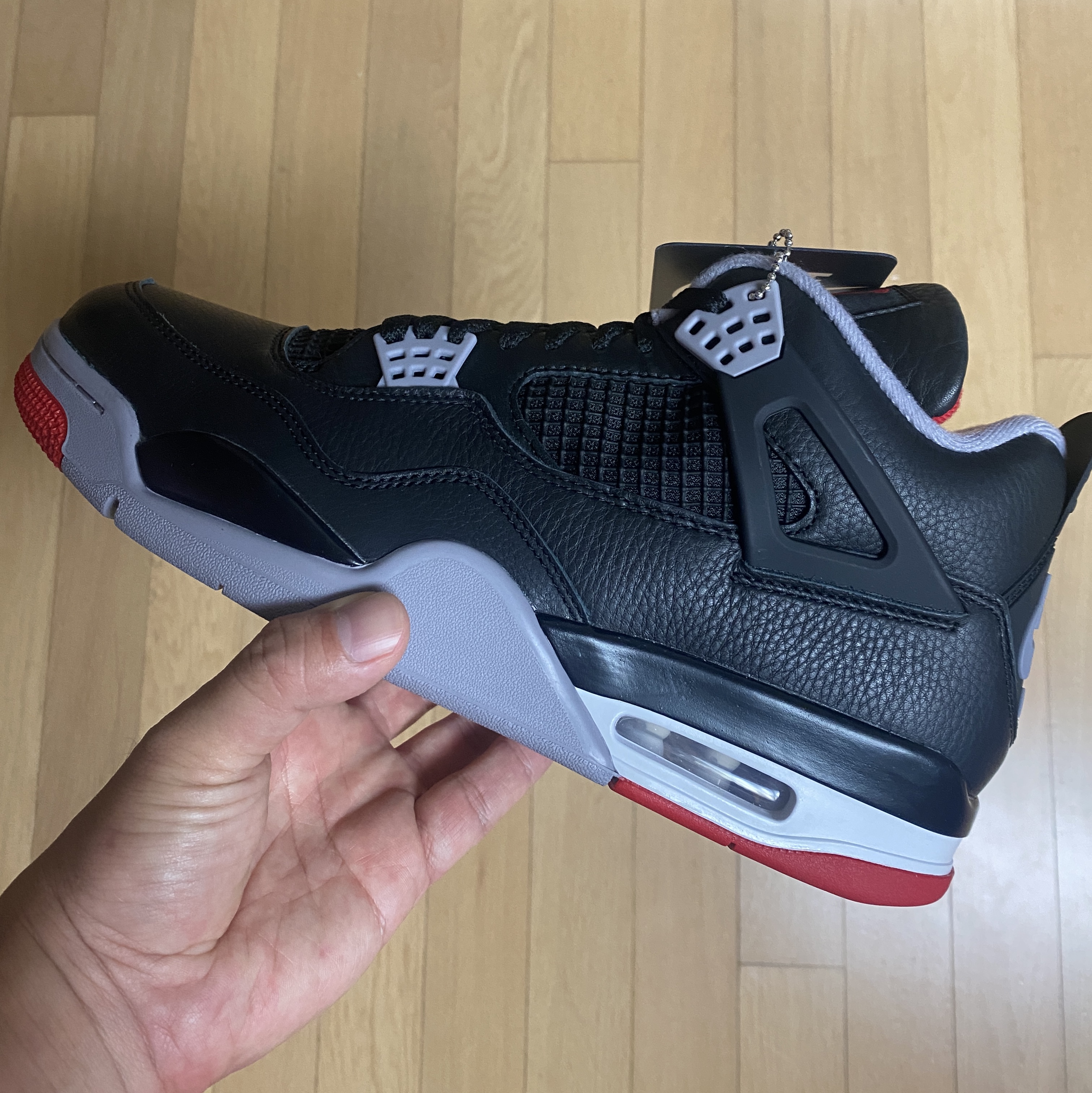 Jordan 4 Retro Bred Reimagined 착용 스타일