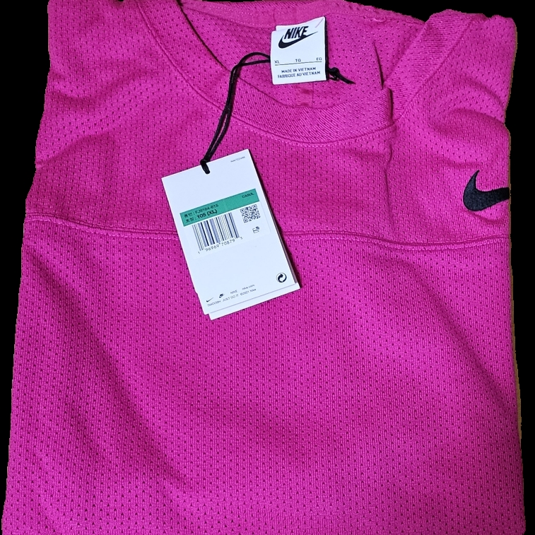 Nike x Stussy Long Sleeve Top Fireberry (FJ9164-615) 착용 스타일 - 2