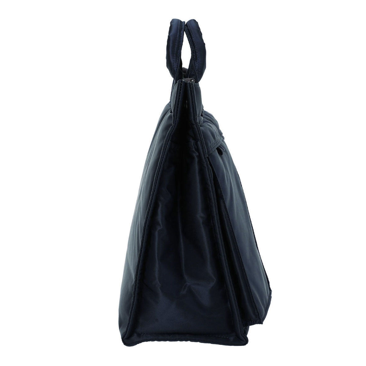 Porter PX Tanker 2way Vertical Tote Bag M Iron Blue 착용 스타일 - 2