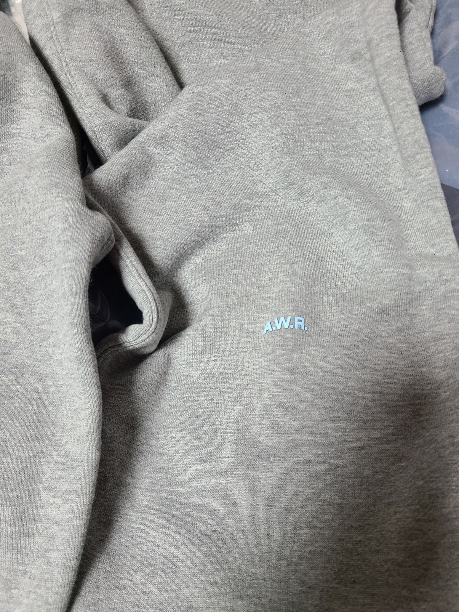 Nike x Drake Nocta NRG Fleece Sweatpants Dark Grey Heather 착용 스타일 - 3