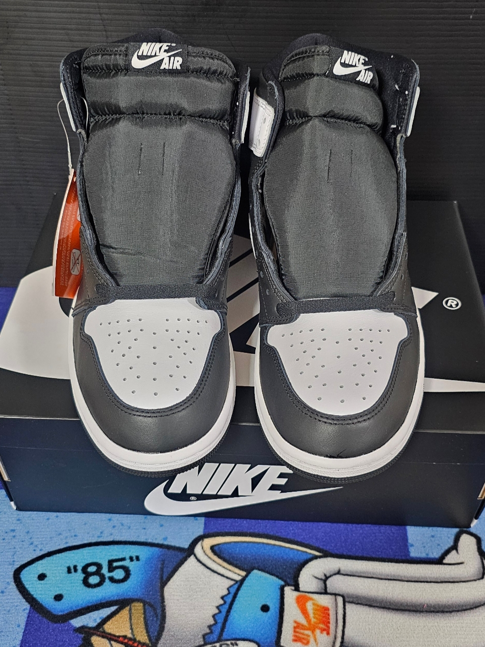 Jordan 1 Retro High OG Black White 착용 스타일 - 1