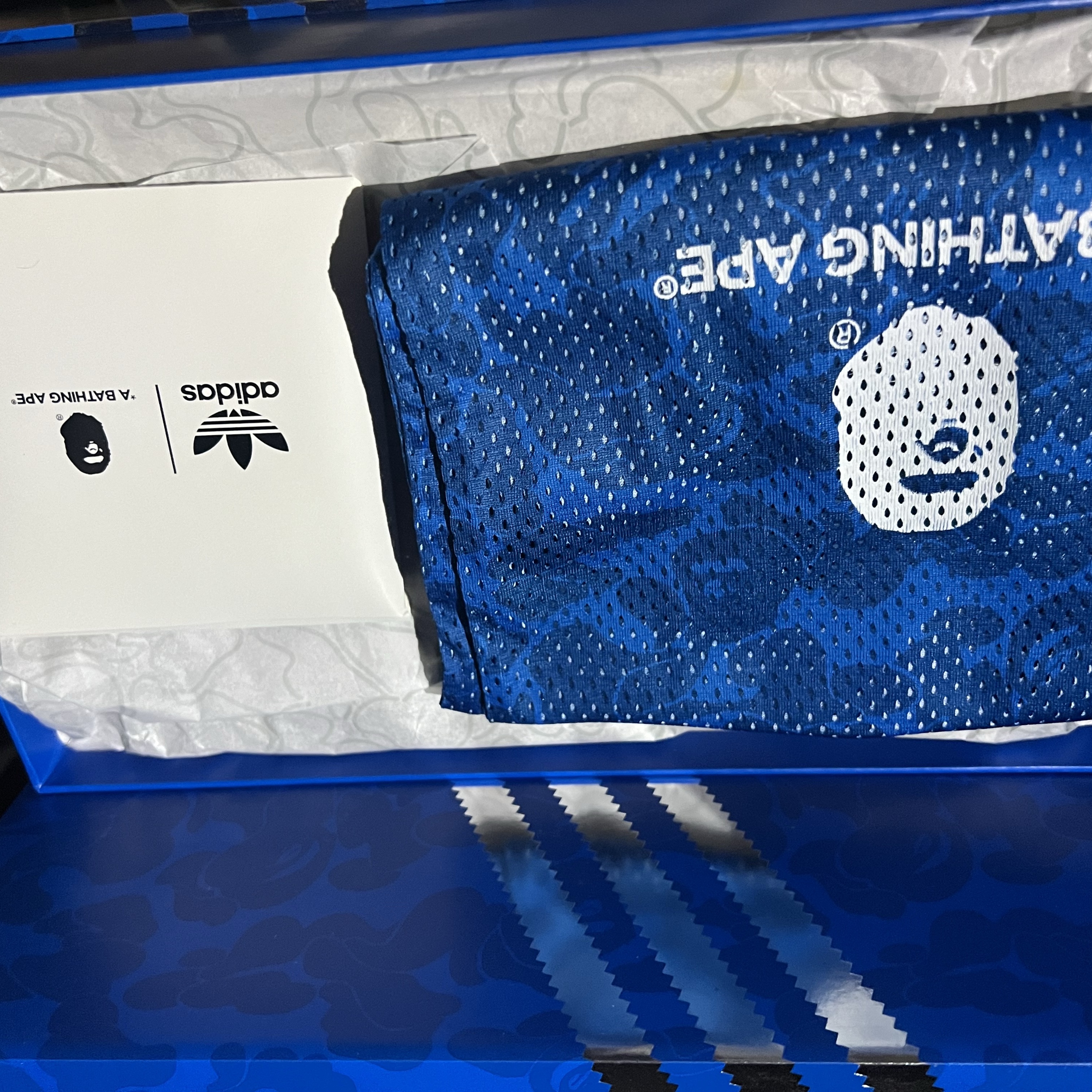 Adidas x BAPE Stan Smith Cloud White 착용 스타일 - 4