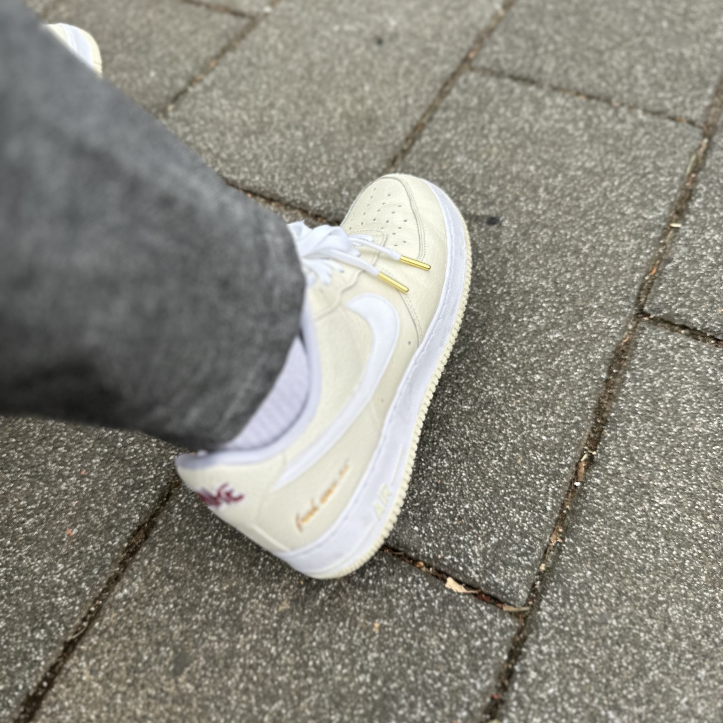 Nike Air Force 1 '07 PRM Popcorn 착용 스타일 - 3