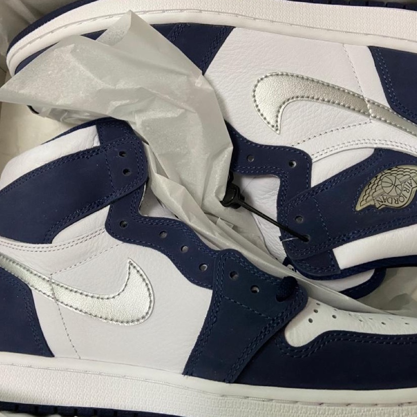 Jordan 1 Retro High OG CO.JP Midnight Navy 착용 스타일