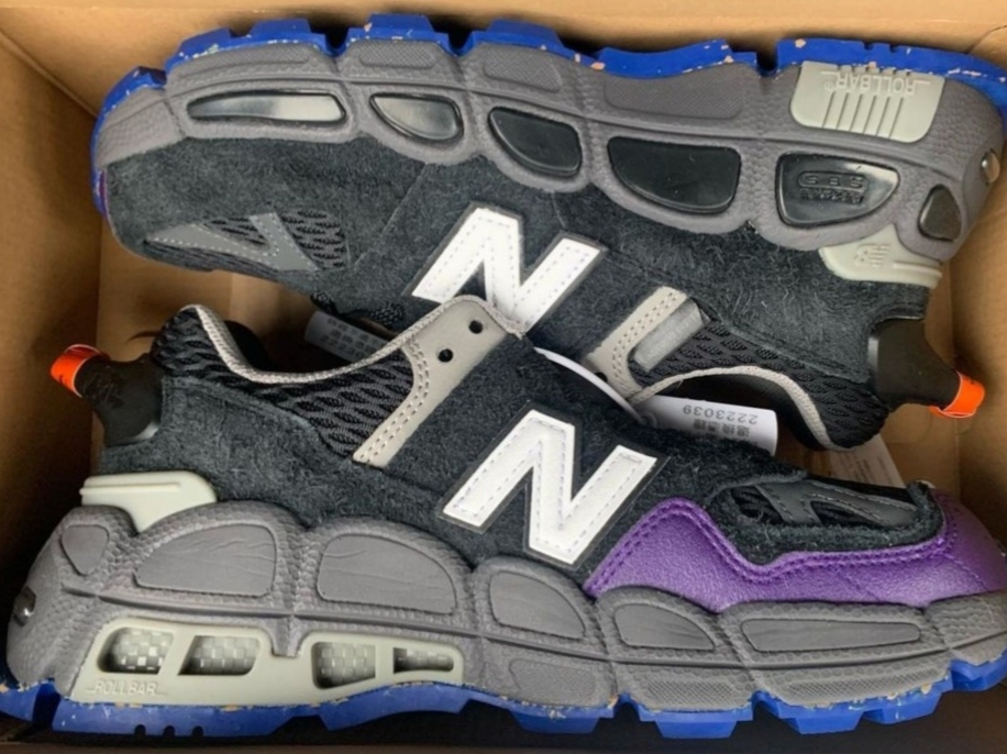New Balance x Salehe Bembury 574 Yurt Black 착용 스타일