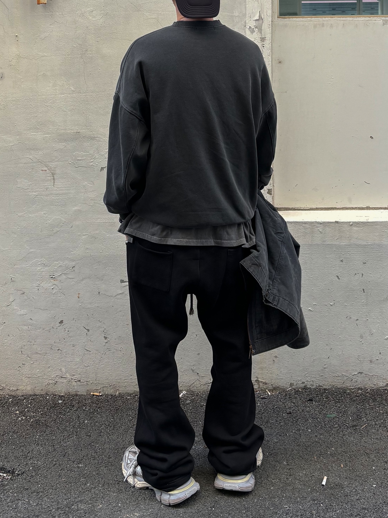 Balenciaga 3XL Extreme Lace Sneakers Egg Shell 착용 스타일 - 3