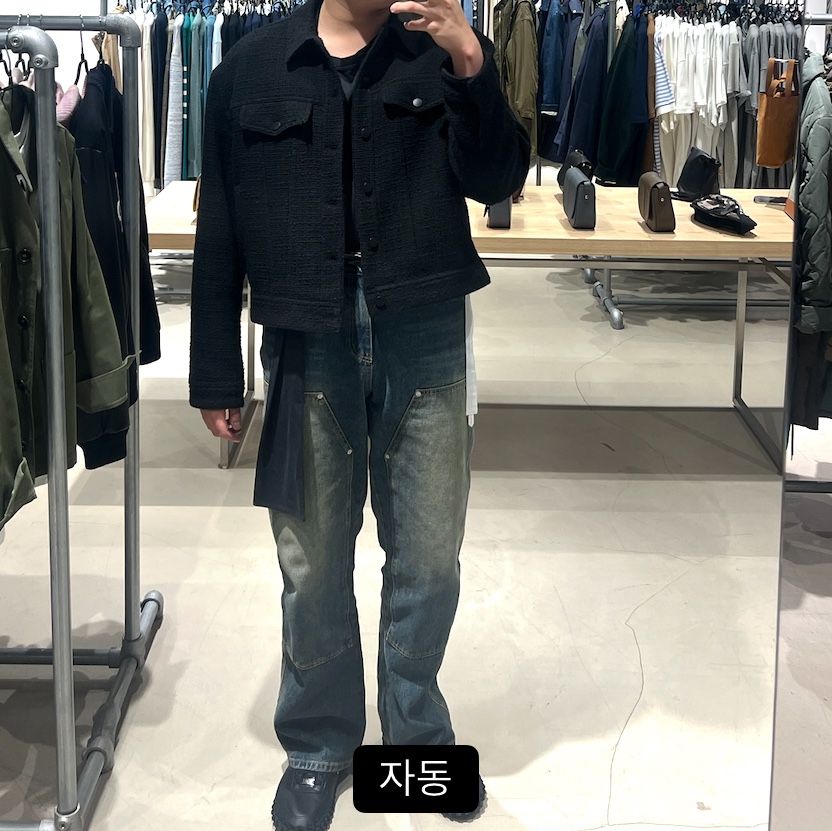 Nike x Jacquemus J Force 1 Low LX SP Black 착용 스타일 - 2