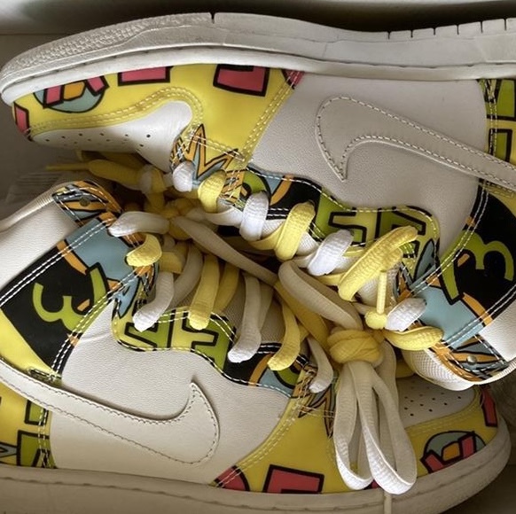 Nike Dunk SB High De La Soul 2015 착용 스타일