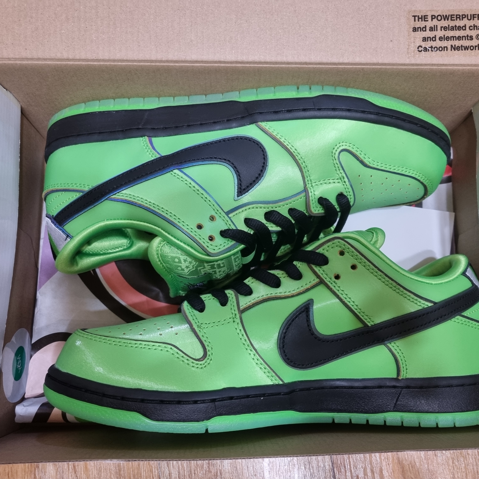 Nike x The Powerpuff Girls SB Dunk Low Pro QS Buttercup 착용 스타일