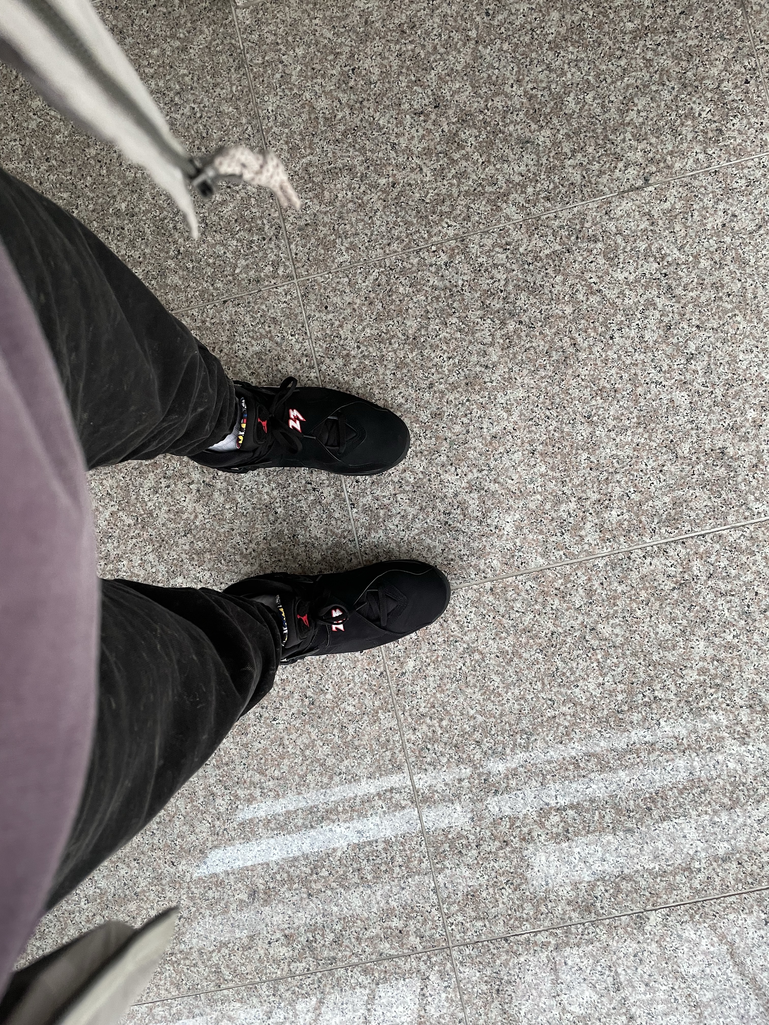 Jordan 8 Retro Playoffs 2023 착용 스타일