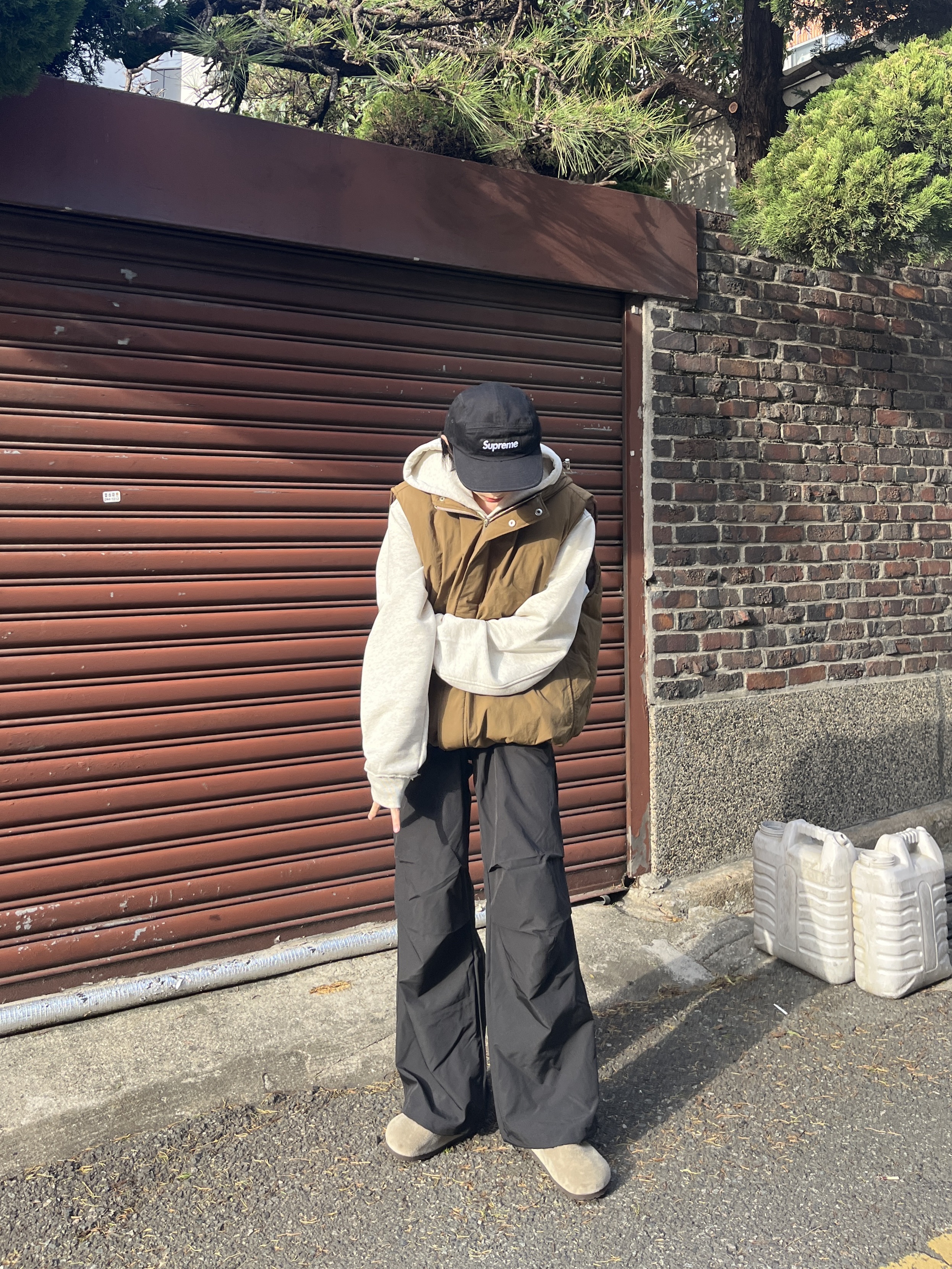 Birkenstock Boston Soft Footbed Taupe - Regular, Supreme Washed Chino Twill Camp Cap Black 착용 스타일