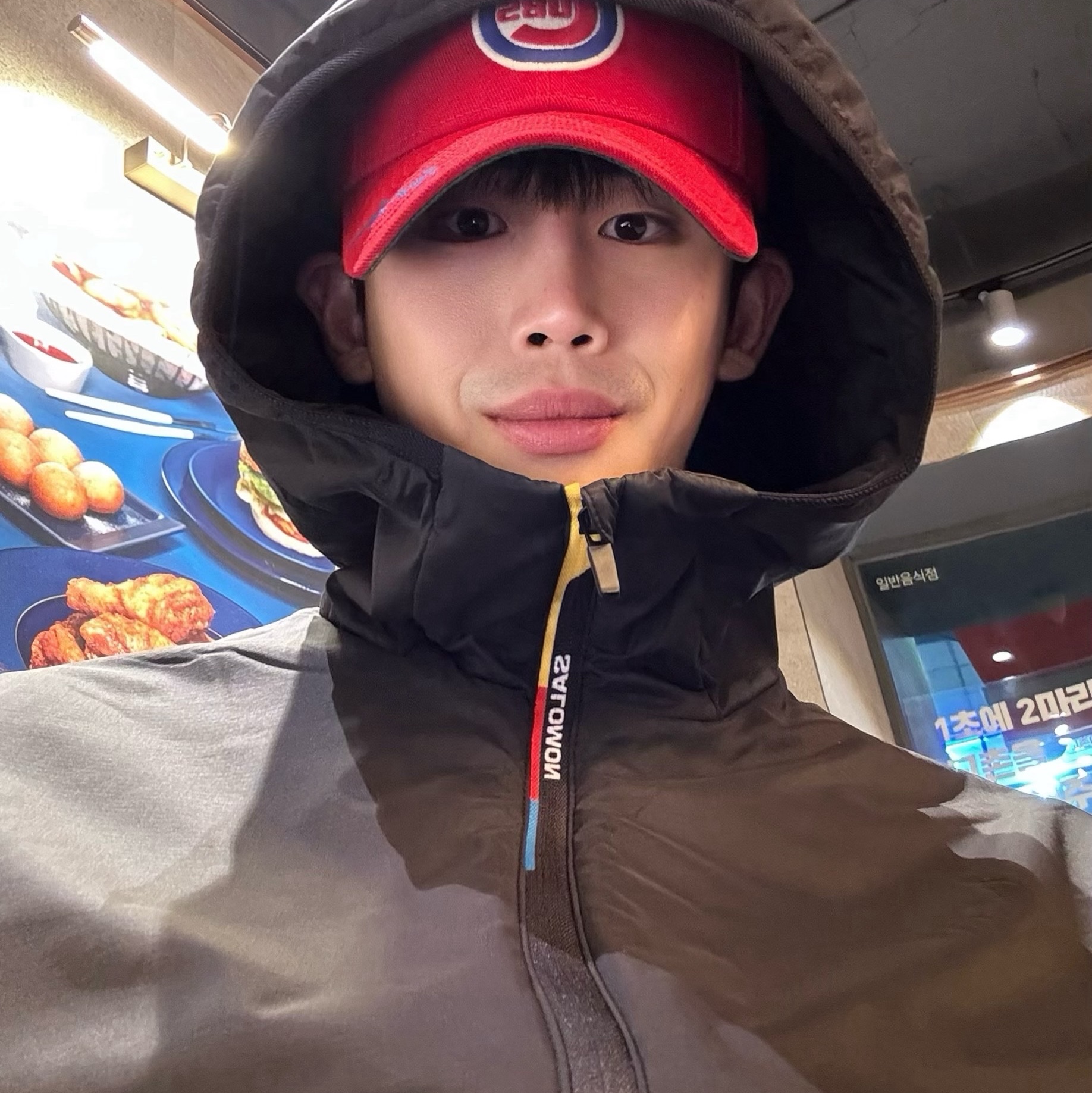 Salomon Modisay Jacket Black 착용 스타일