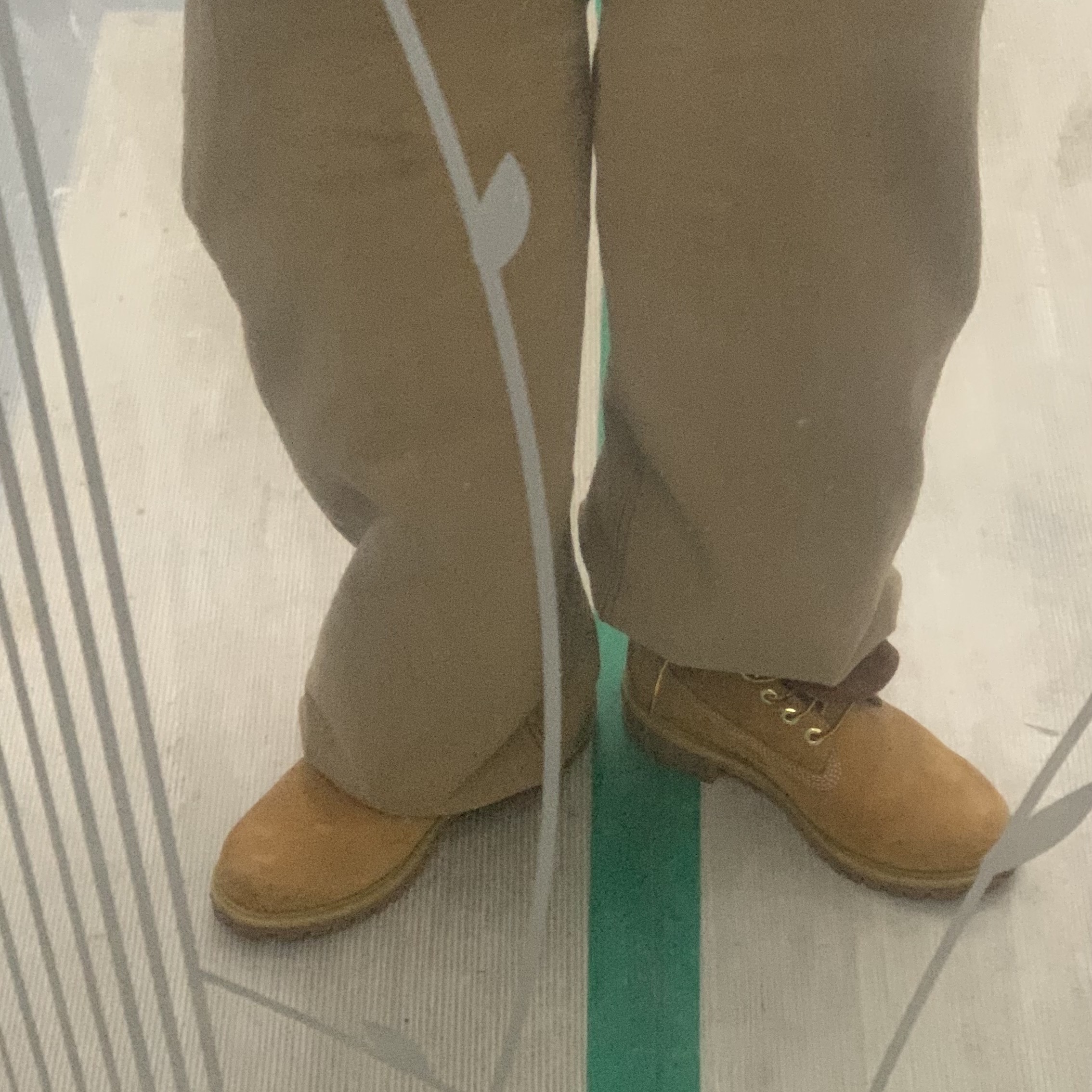 Timberland Premium 6 inch Waterproof Boot Wheat Nubuck - Wide 착용 스타일 - 2