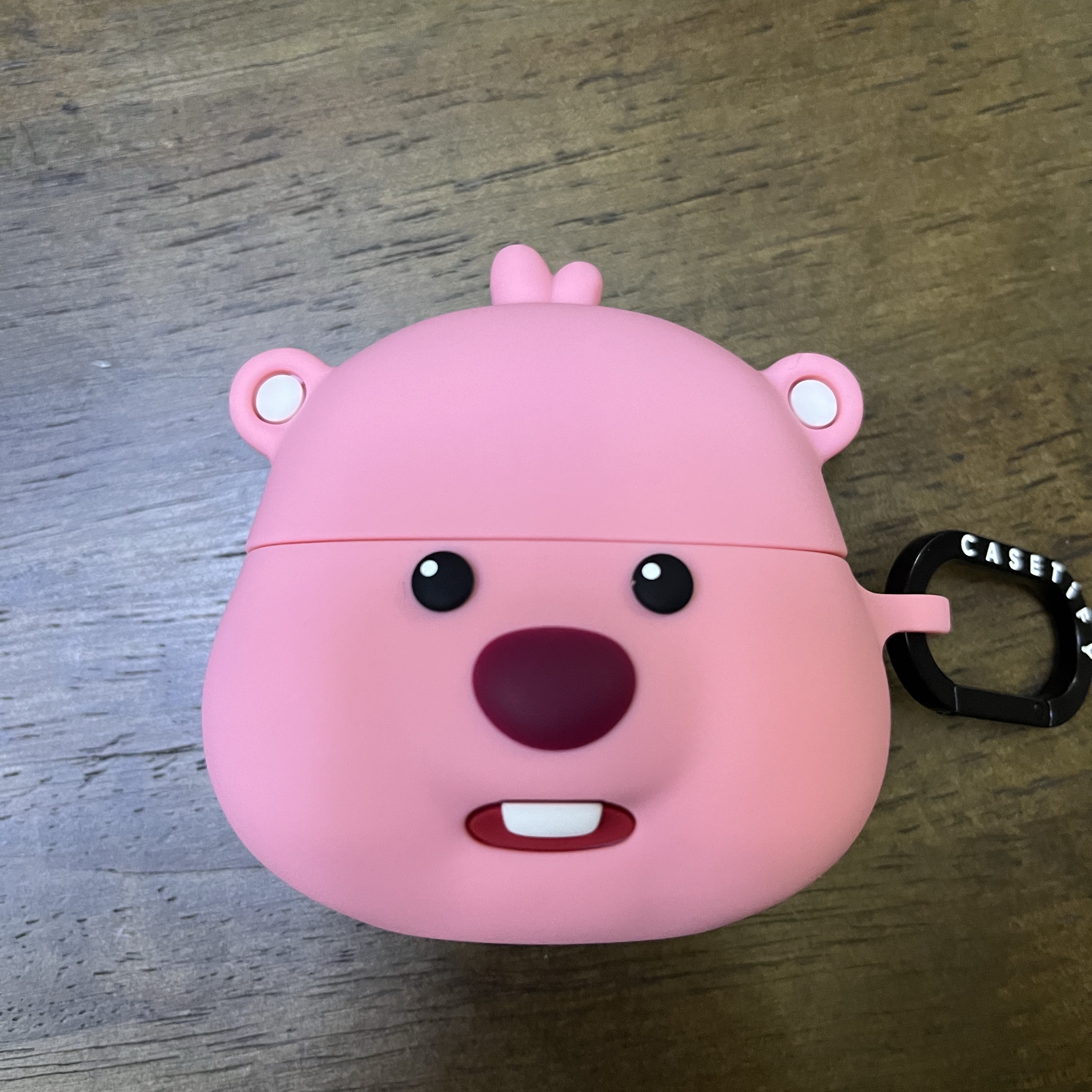 Casetify x Zanmang Loopy Collectible AirPods Pro 2nd Gen Case Pink 착용 스타일 - 1