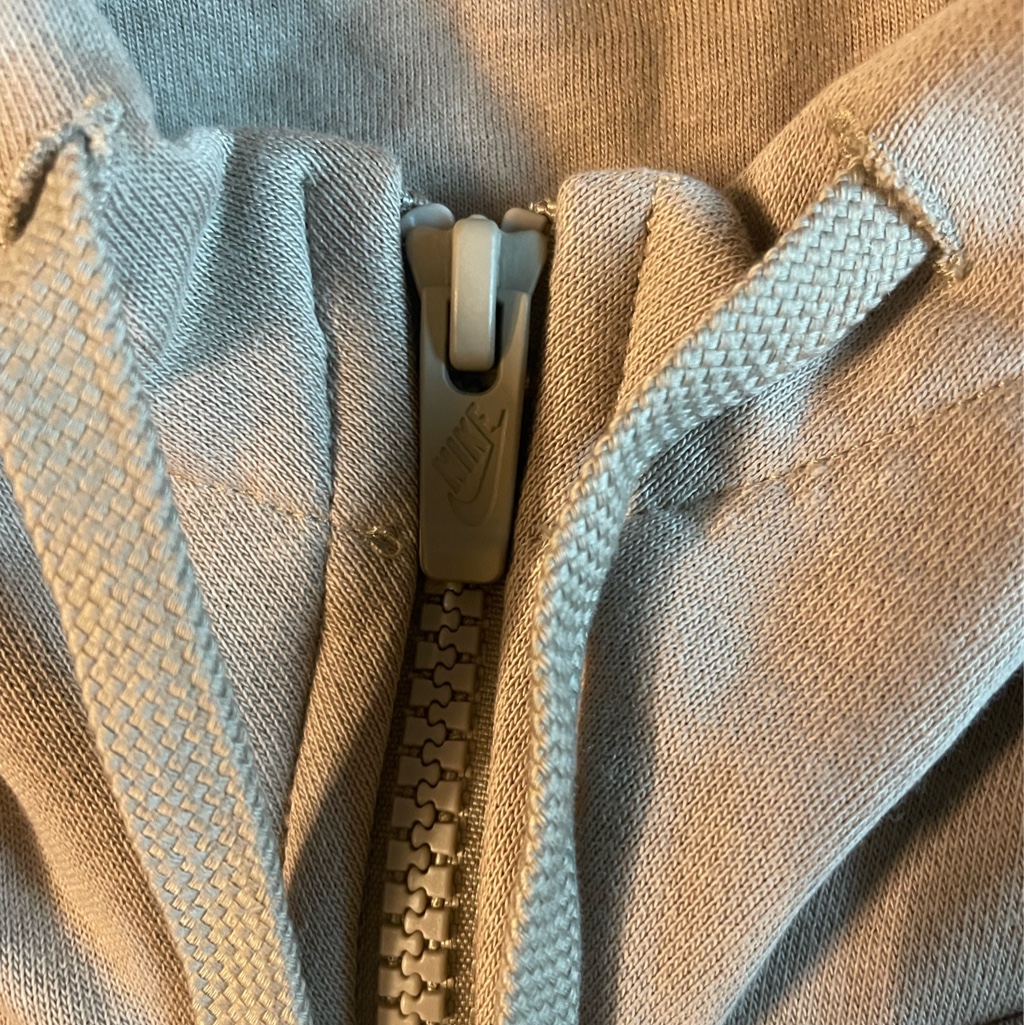 Nike NSW Club Full Zip Hoodie Khaki - Asia 착용 스타일 - 2