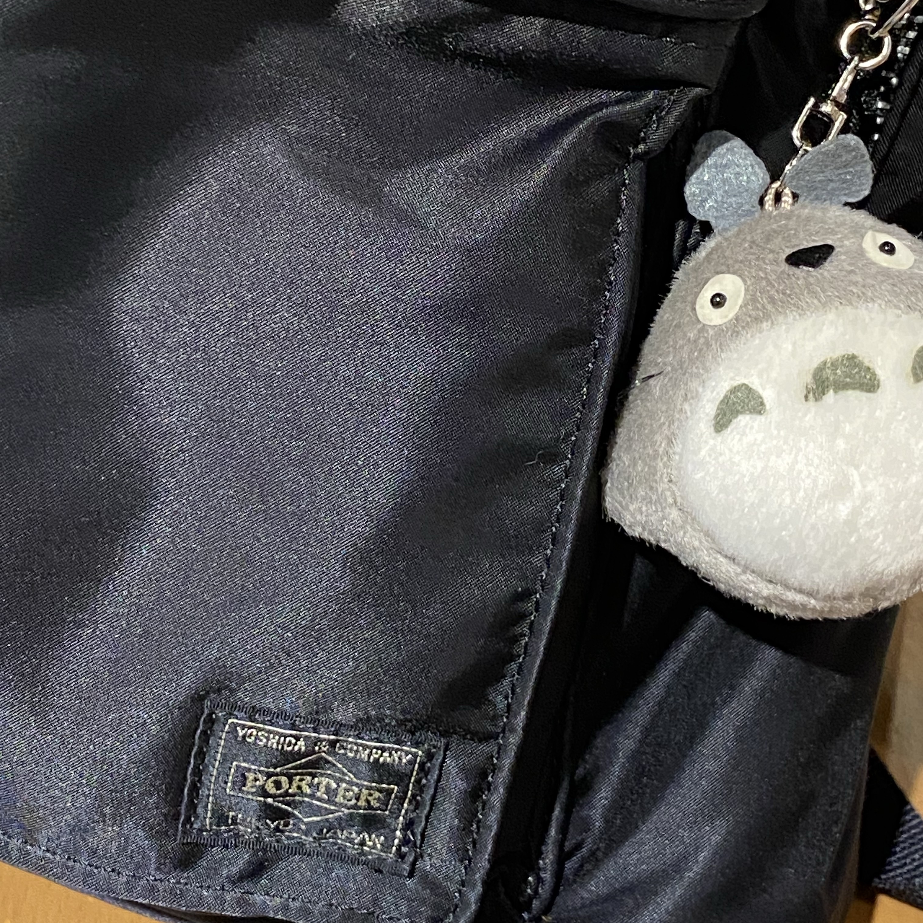 Porter Tanker Backpack Black 착용 스타일